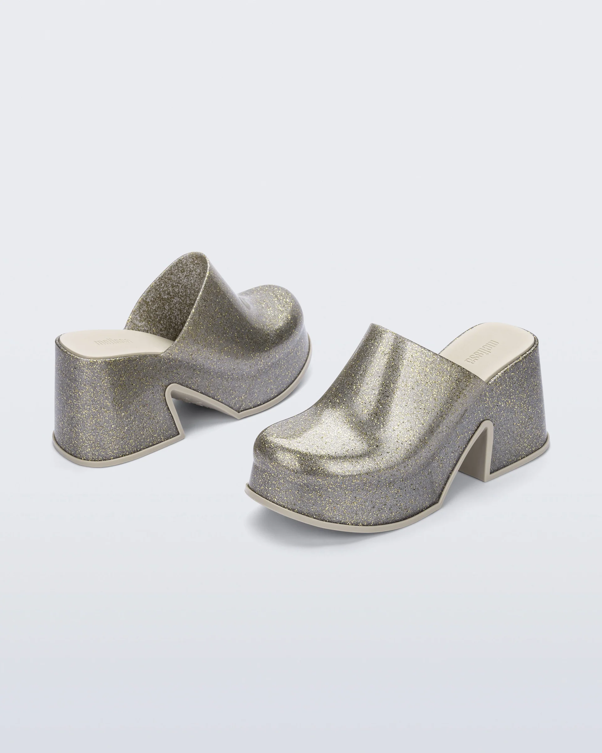 Mia Heel | Golden Glitter Glass - Image 7
