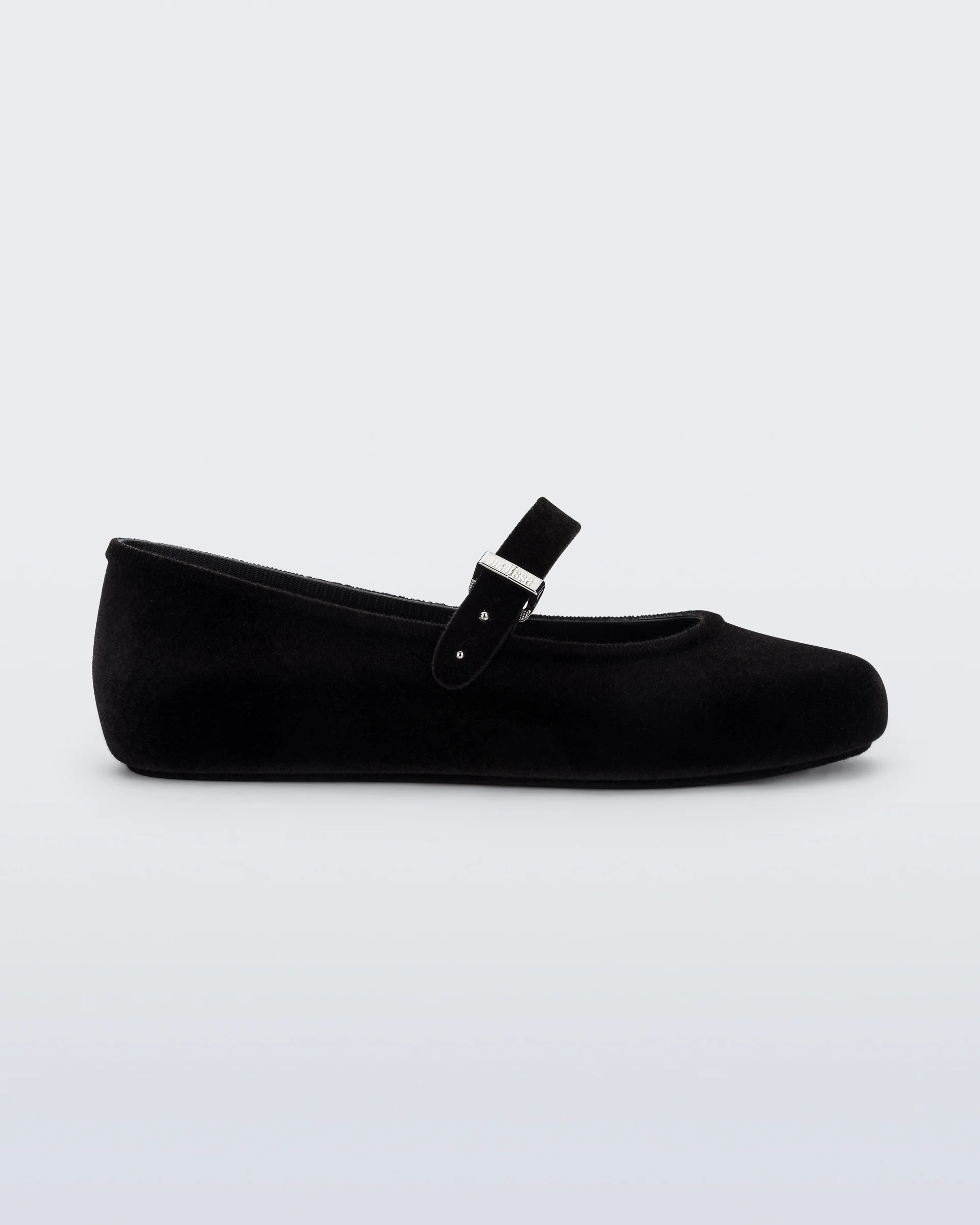 Soft Velvet II Ballerina | Black - Image 6