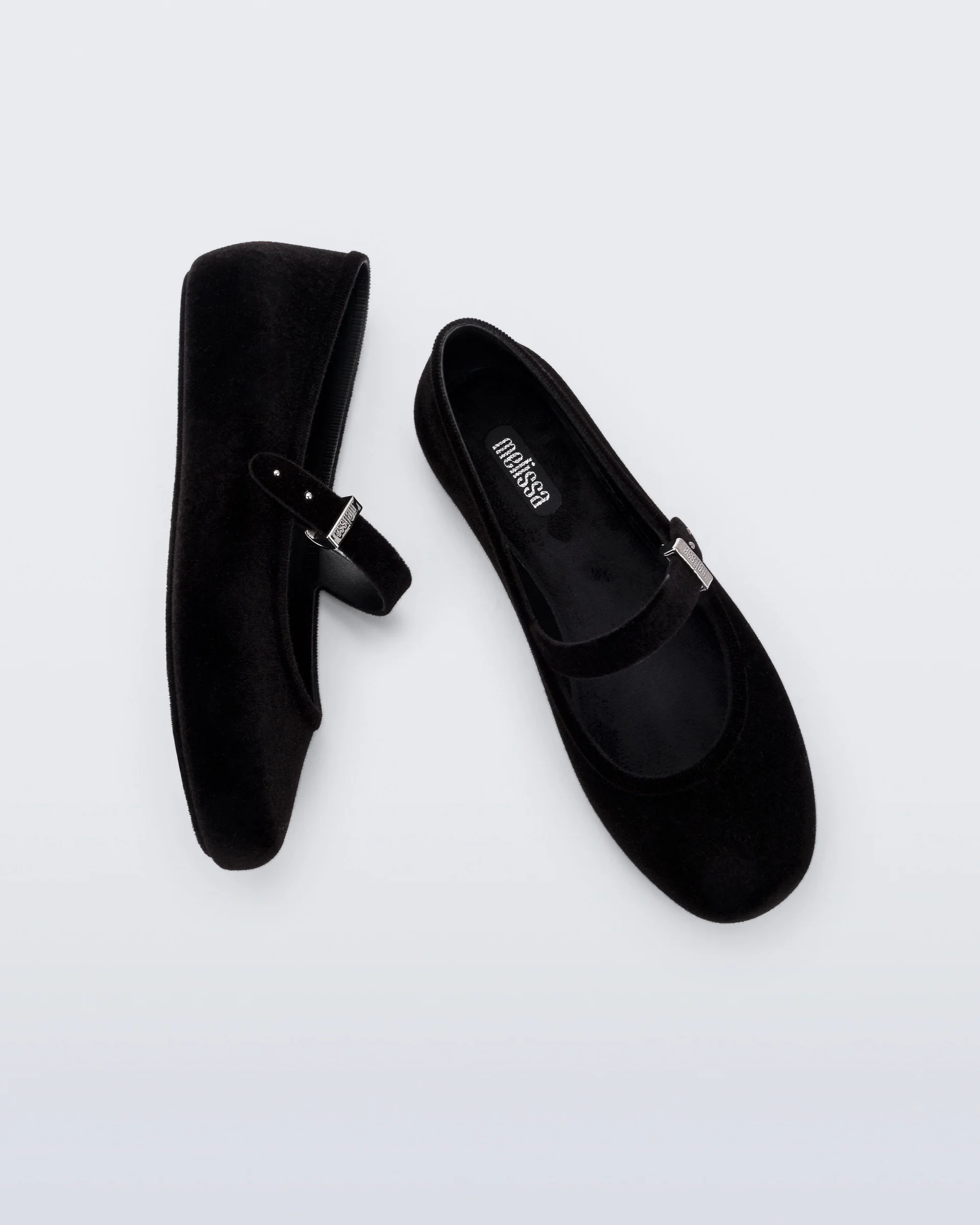 Soft Velvet II Ballerina | Black - Image 9