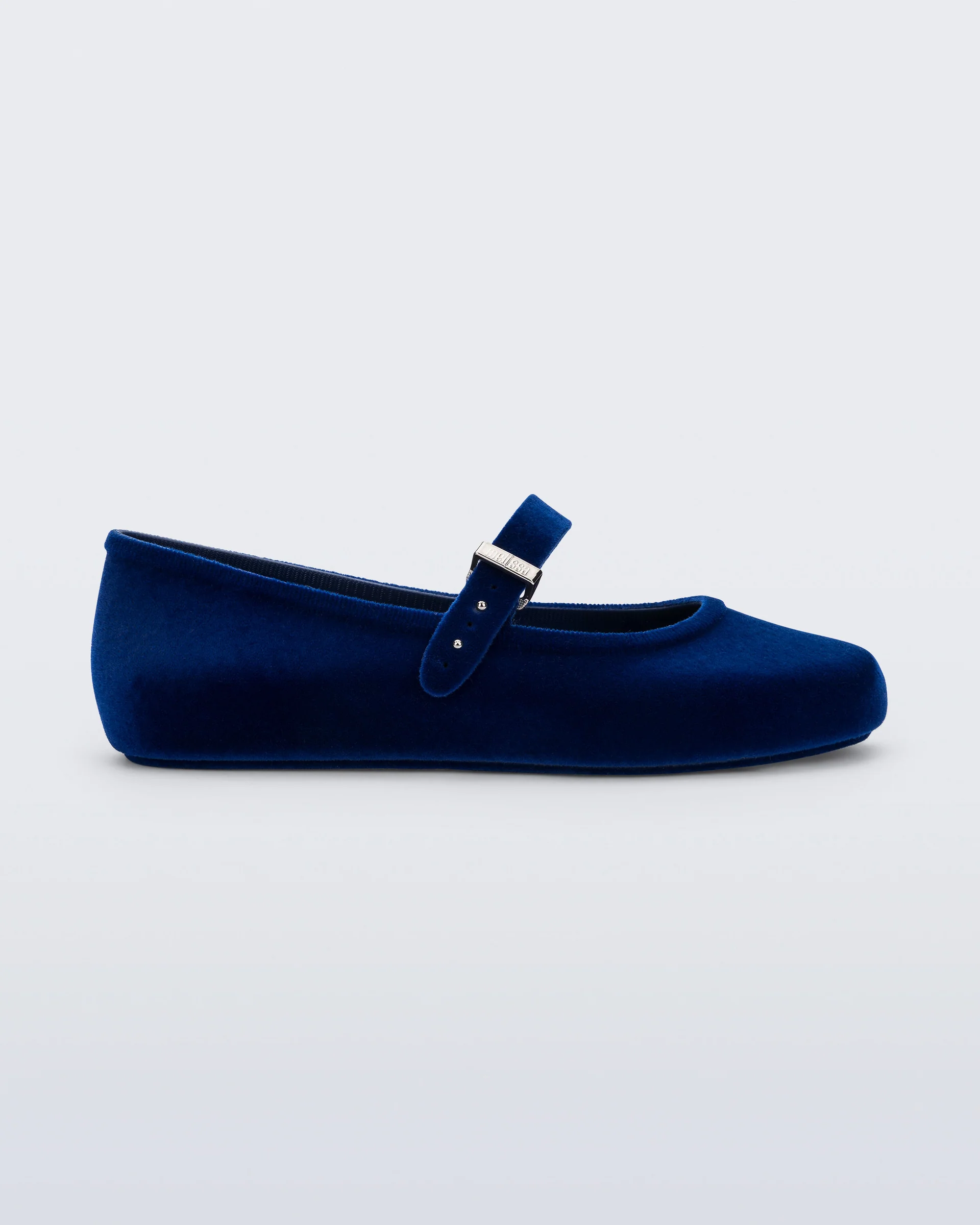 Soft Velvet II Ballerina | Blue - Image 6