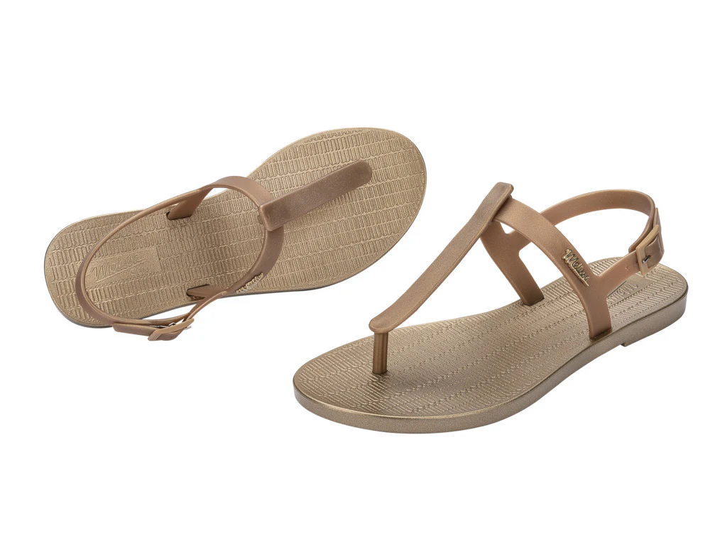 Sun Ventura Metallic Sandal | Gold - Image 3