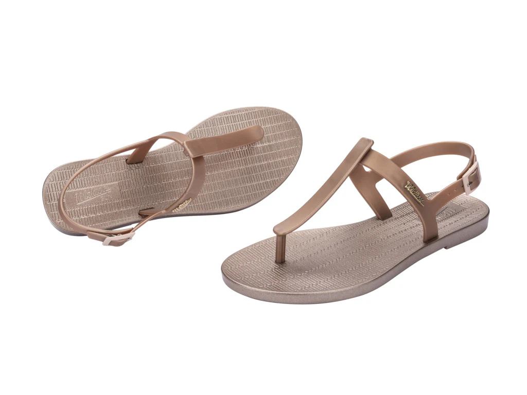 Sun Ventura Metallic Sandal | Rose - Image 3