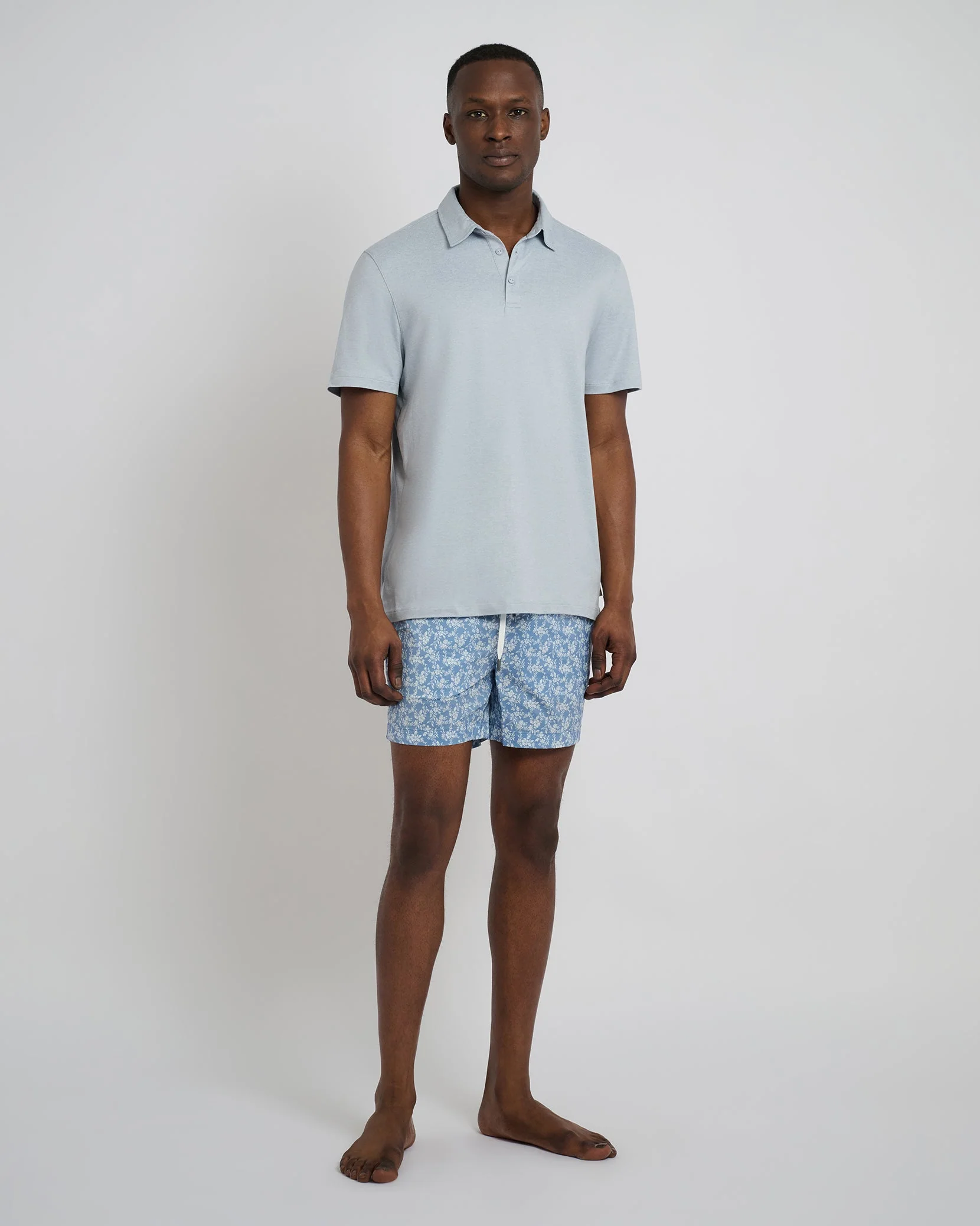 Mens | Men's Sun Polo | Sky - Image 4