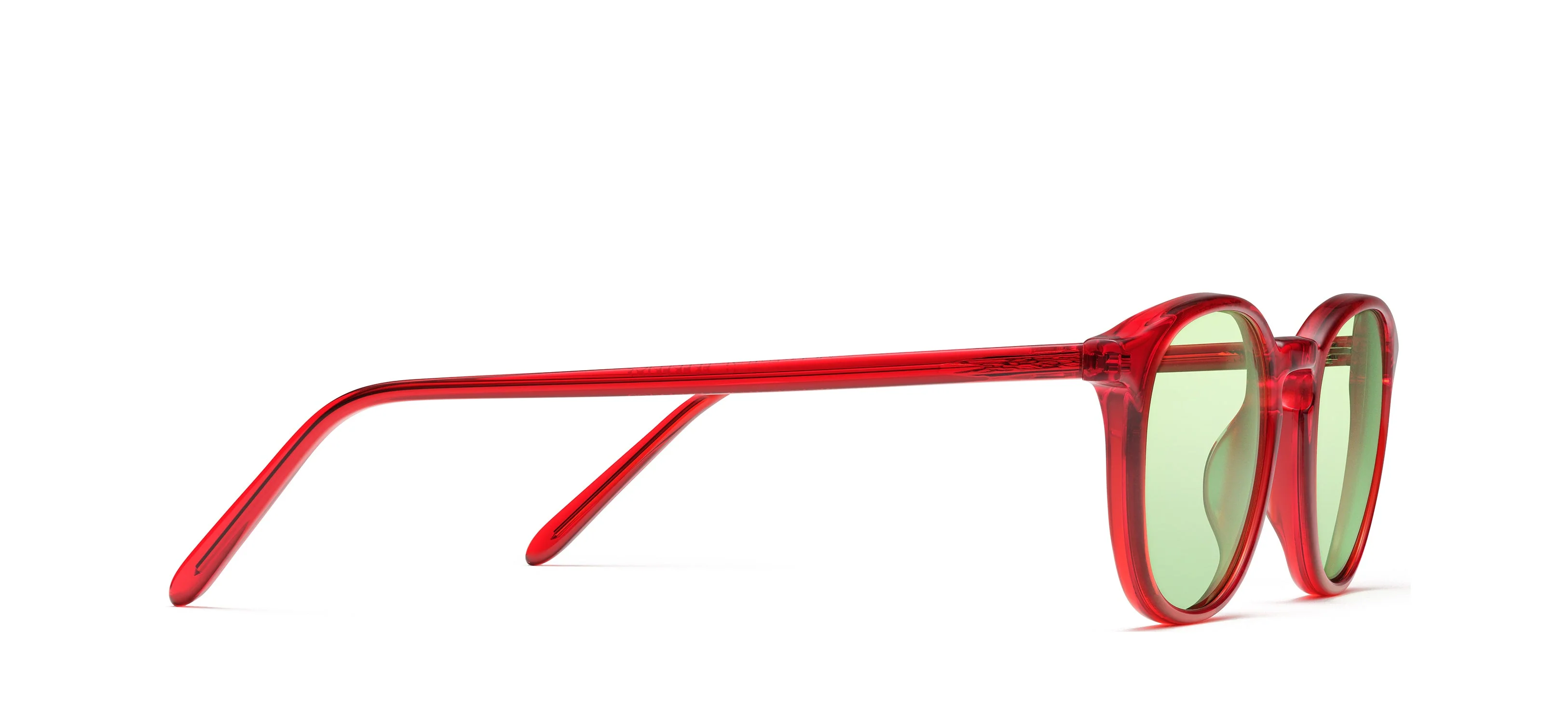 Unisex | Ben Sunglasses | Red Crystal - Image 2