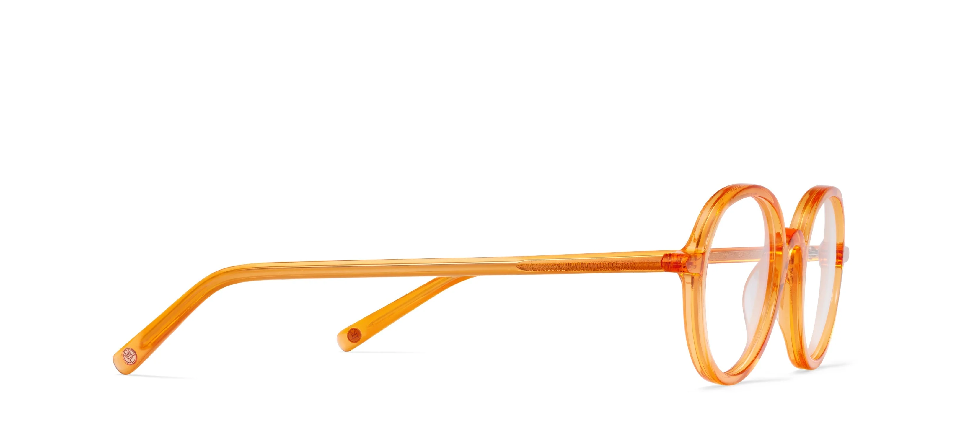 Unisex | Curie Optical Glasses | Orange - Image 2