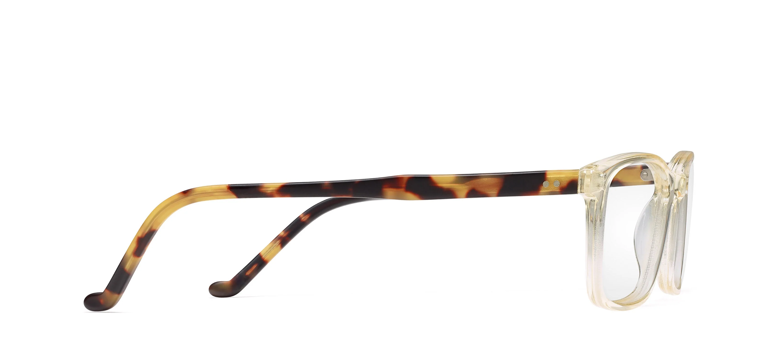 Unisex | George Optical Glasses | Champagne Crystal/Tokyo Tortoise Matte - Image 2