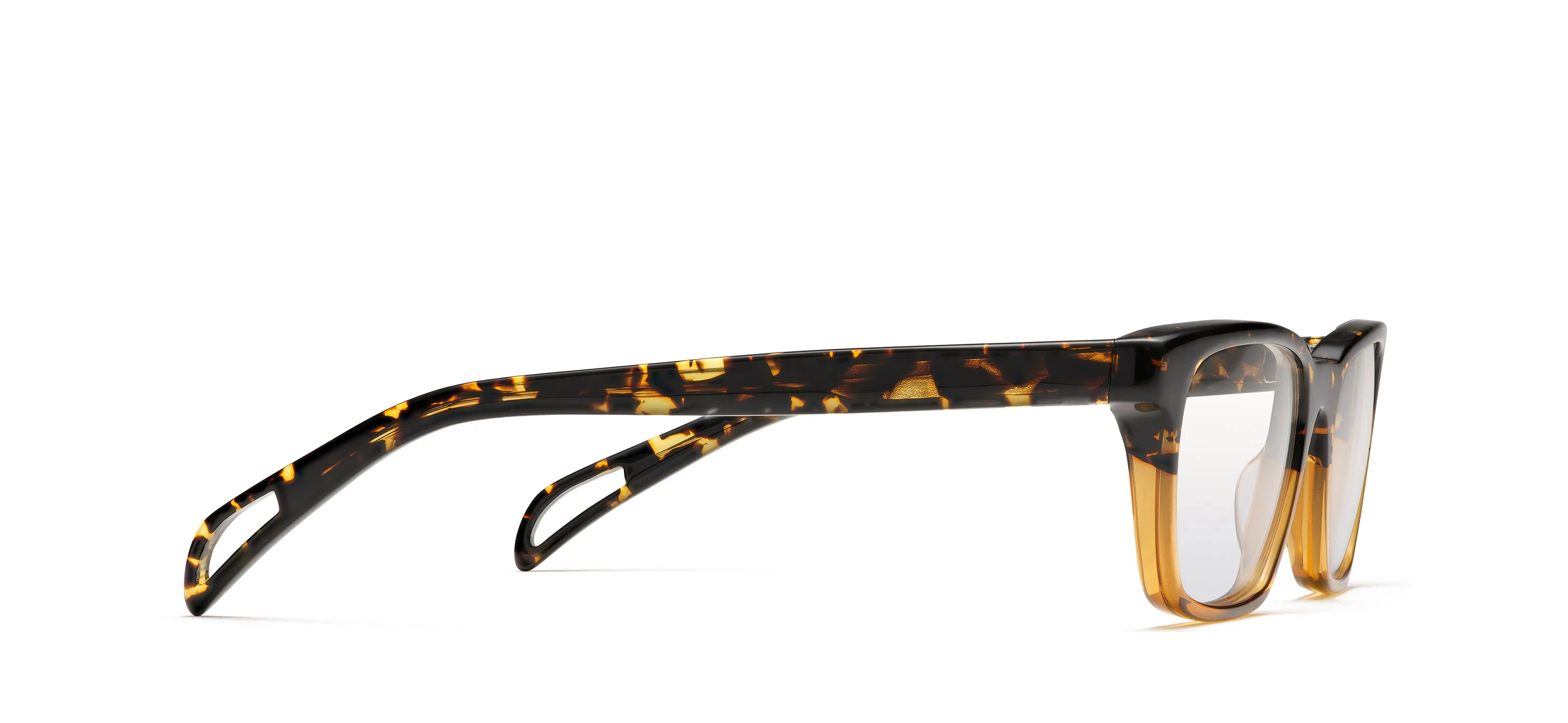 Unisex | Highway Optical Glasses | Tortoise/Cognac Fade - Image 2