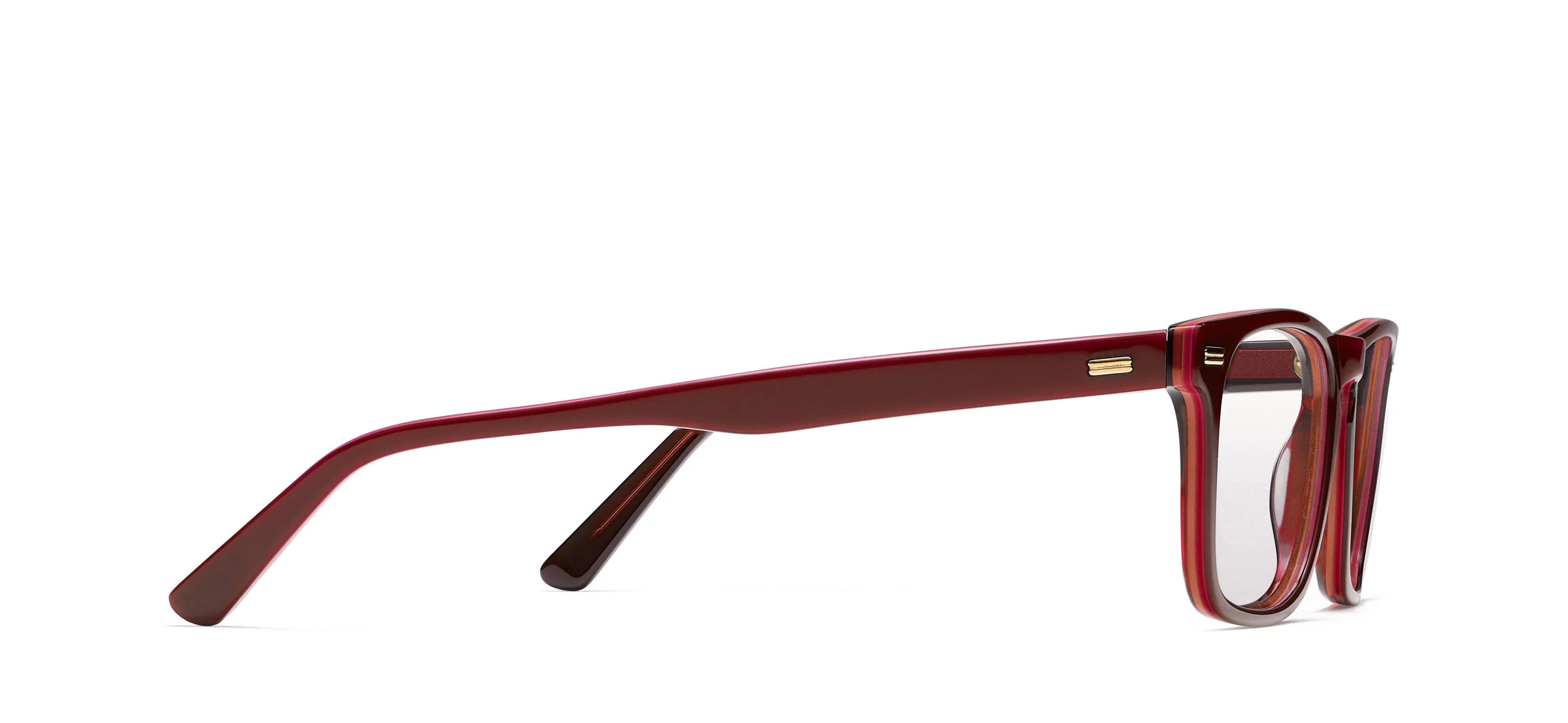 Unisex | Newman Optical Glasses | Red/Amber - Image 2
