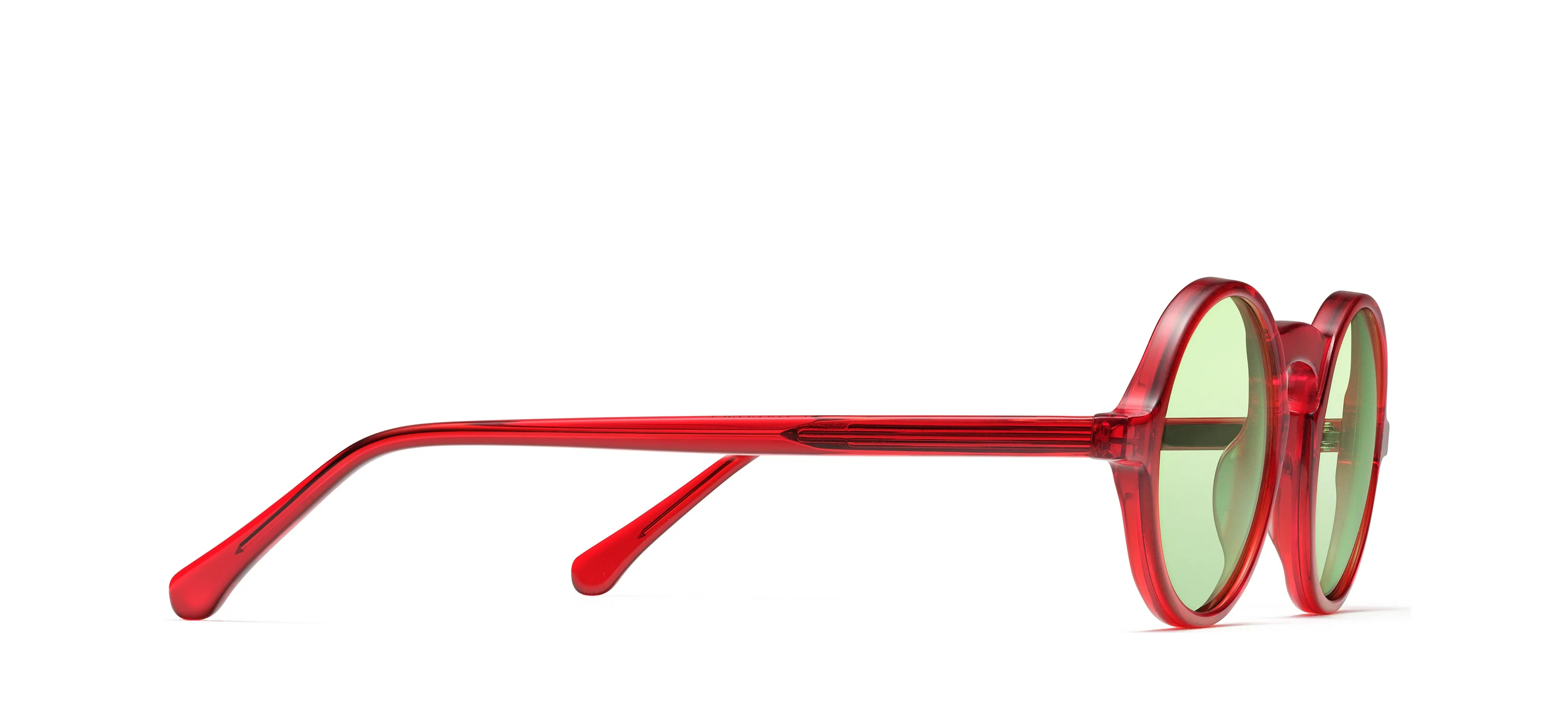 Unisex | Oberlin Sunglasses | Red Crystal - Image 2