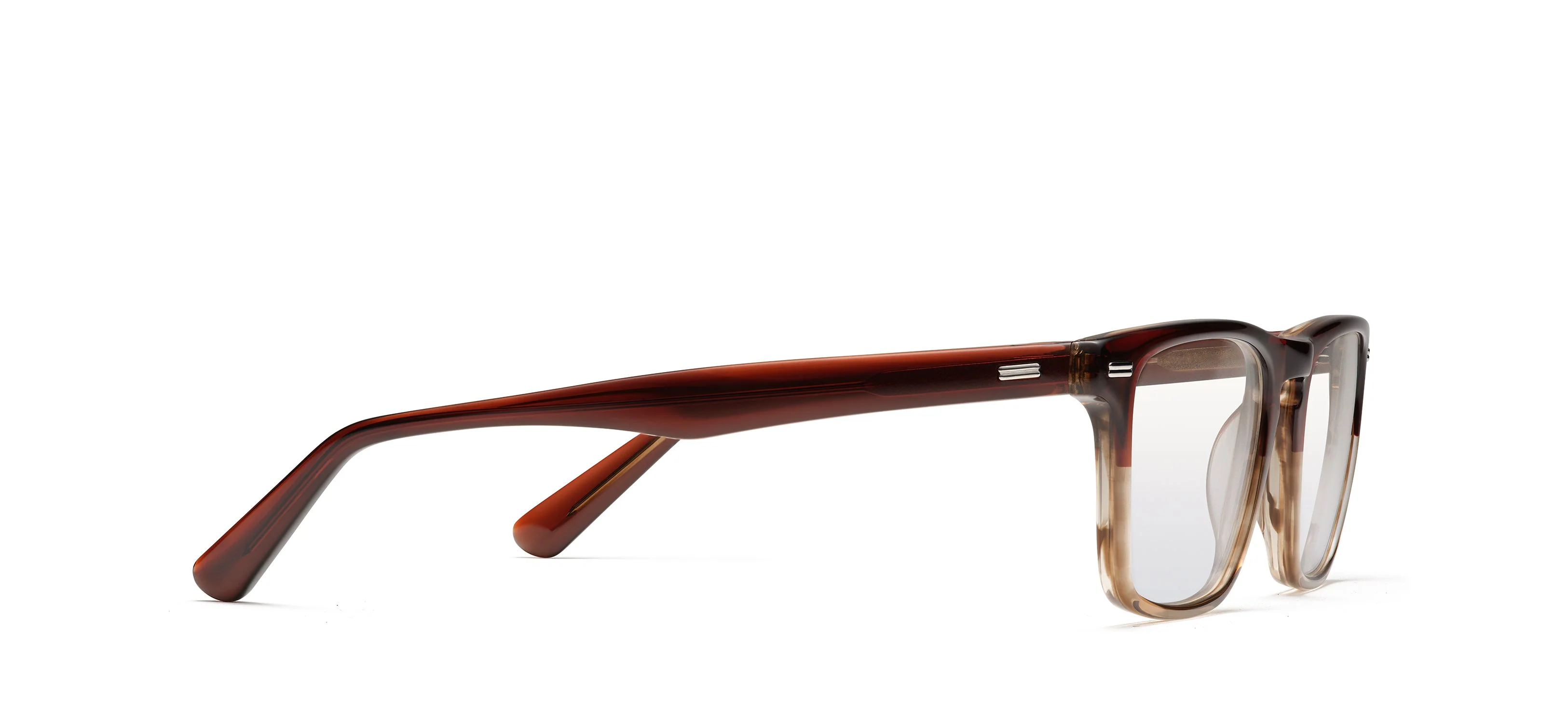Unisex | Olivier Optical Glasses | Brown Fade - Image 2