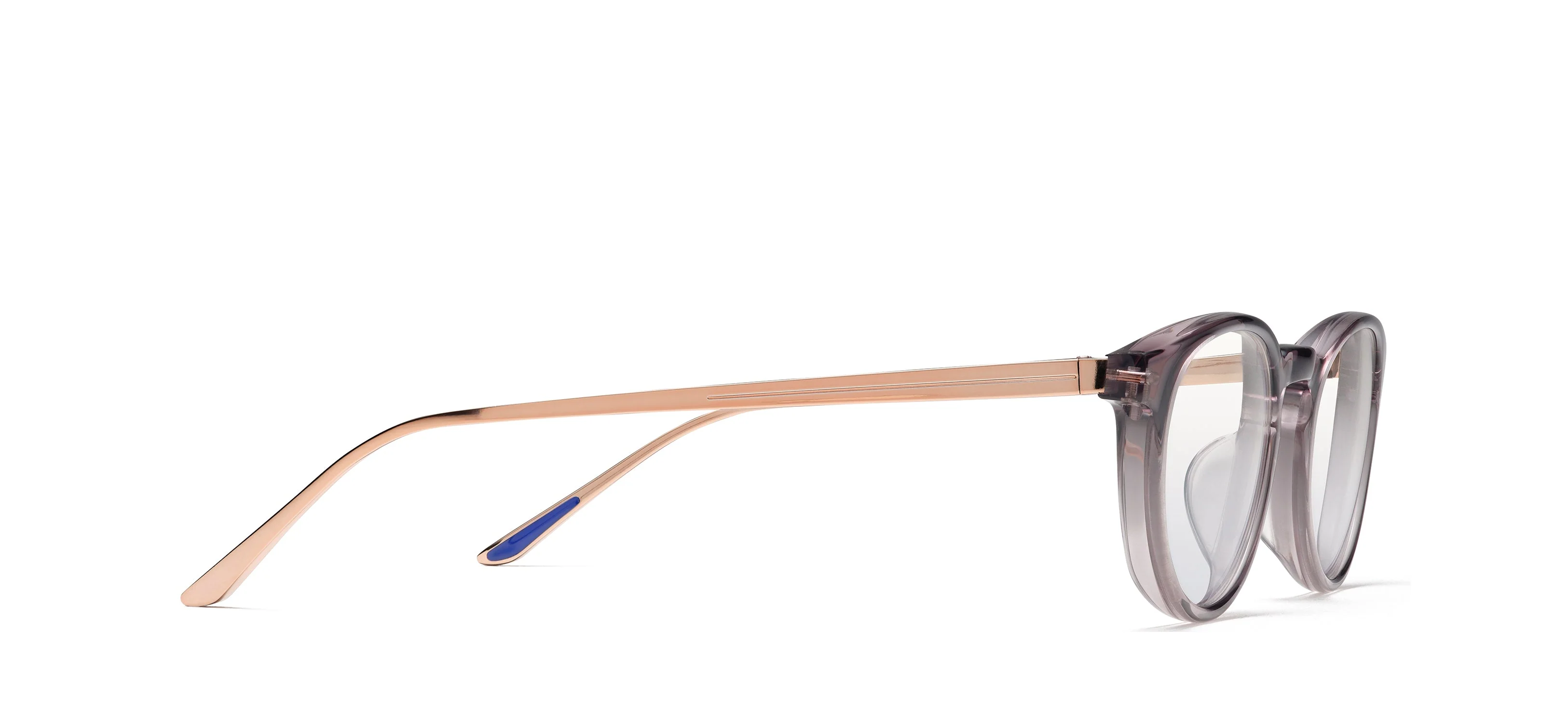 Unisex | Shiro Optical Glasses | Smoke/Rose Gold - Image 2