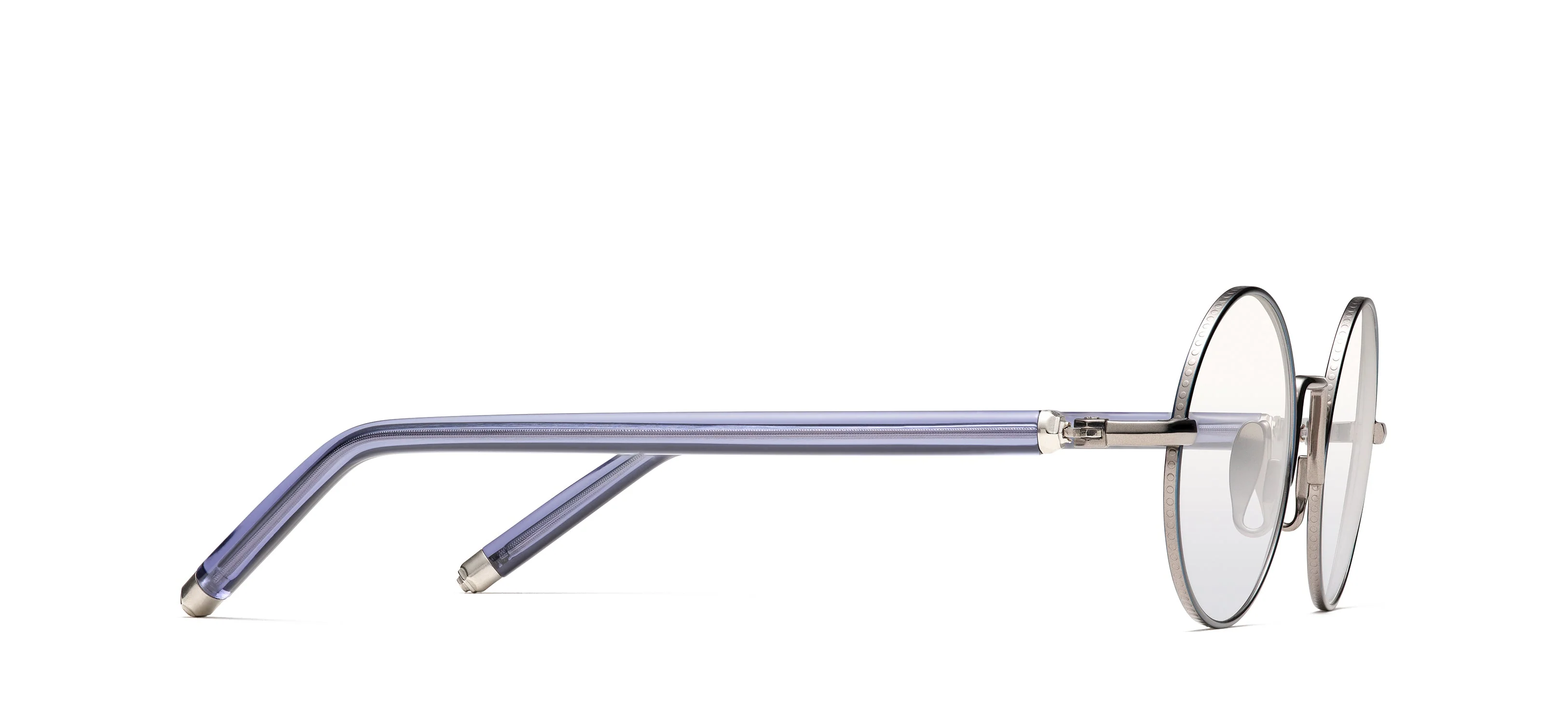 Unisex | The Ninety-Five Optical Glasses | Gunmetal/Blue - Image 2