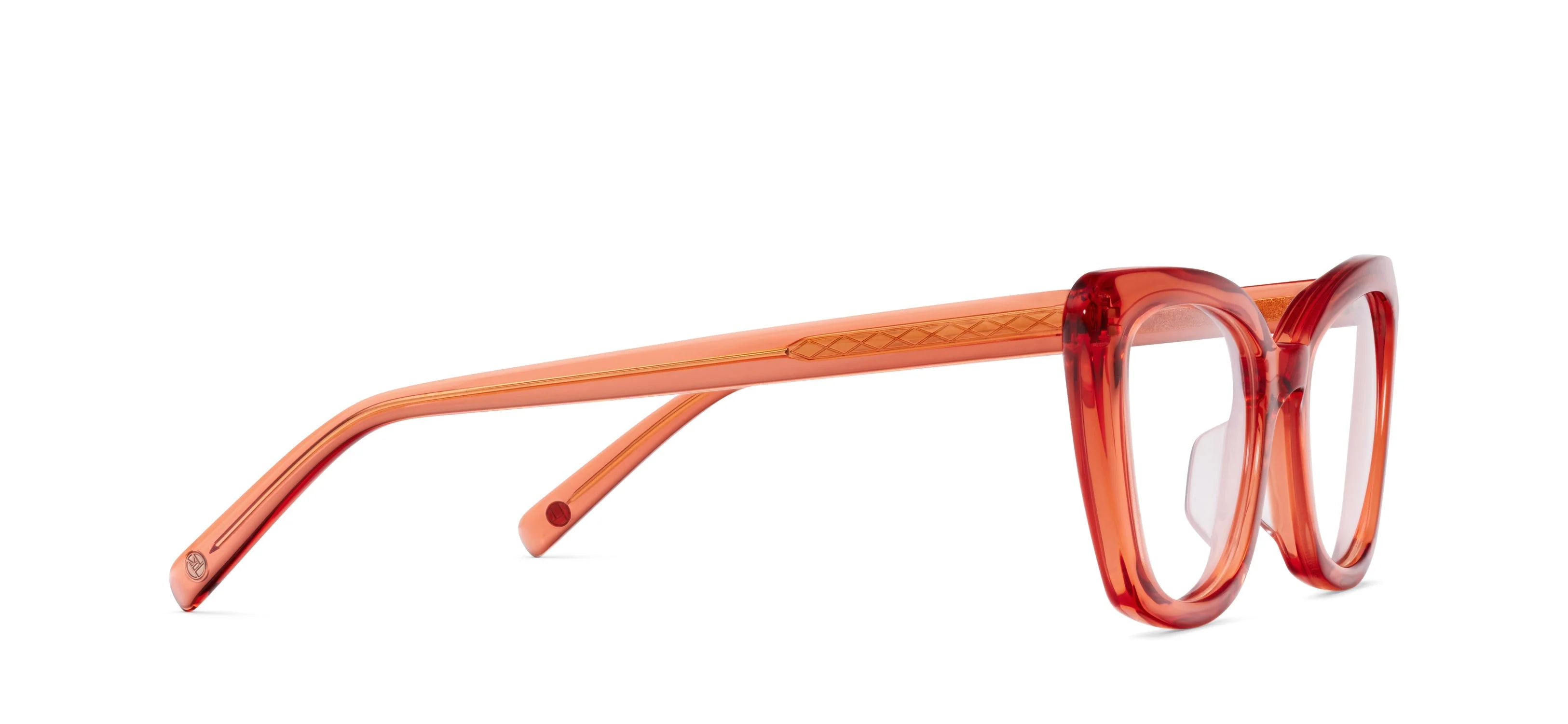 Womens | Emerald Optical Glasses | Coral - Image 2