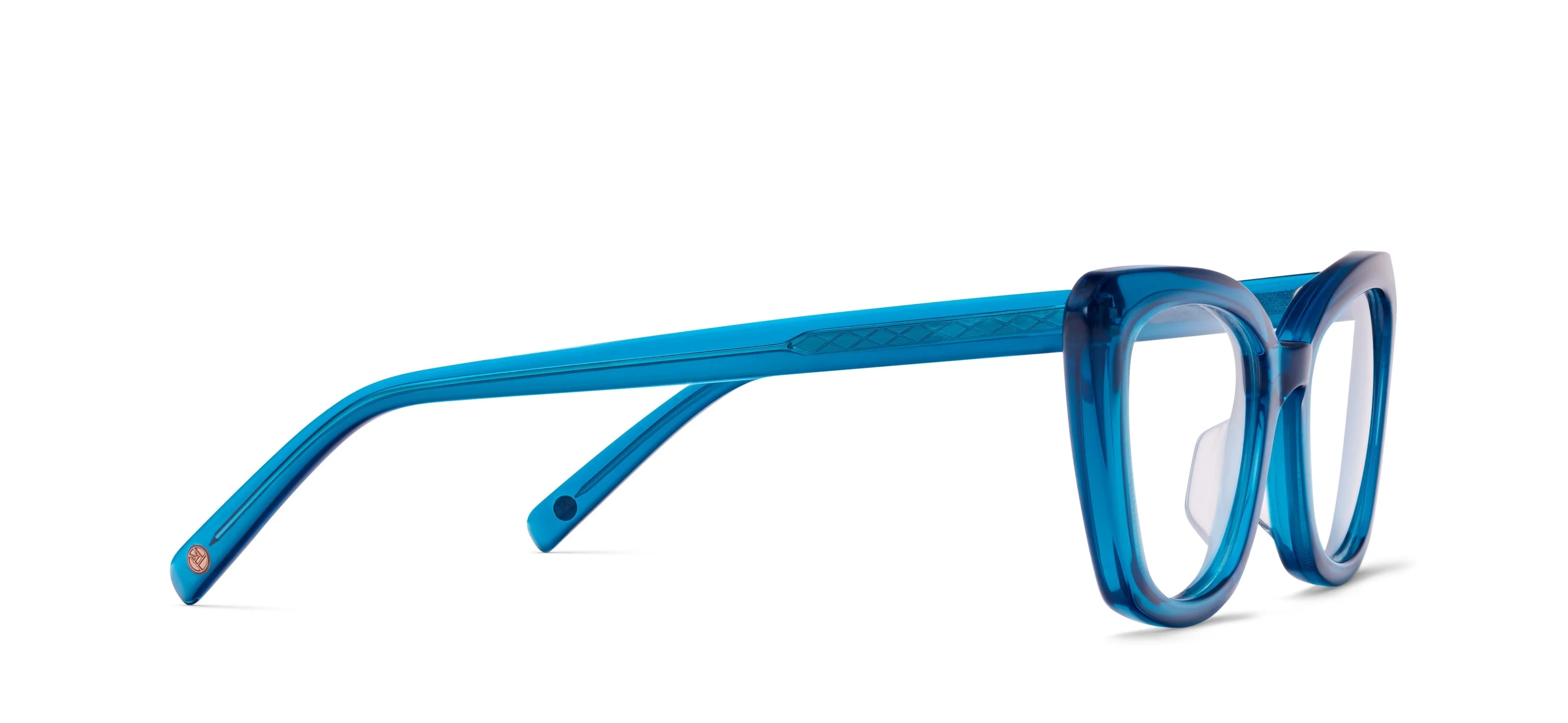 Womens | Emerald Optical Glasses | Teal - Image 2