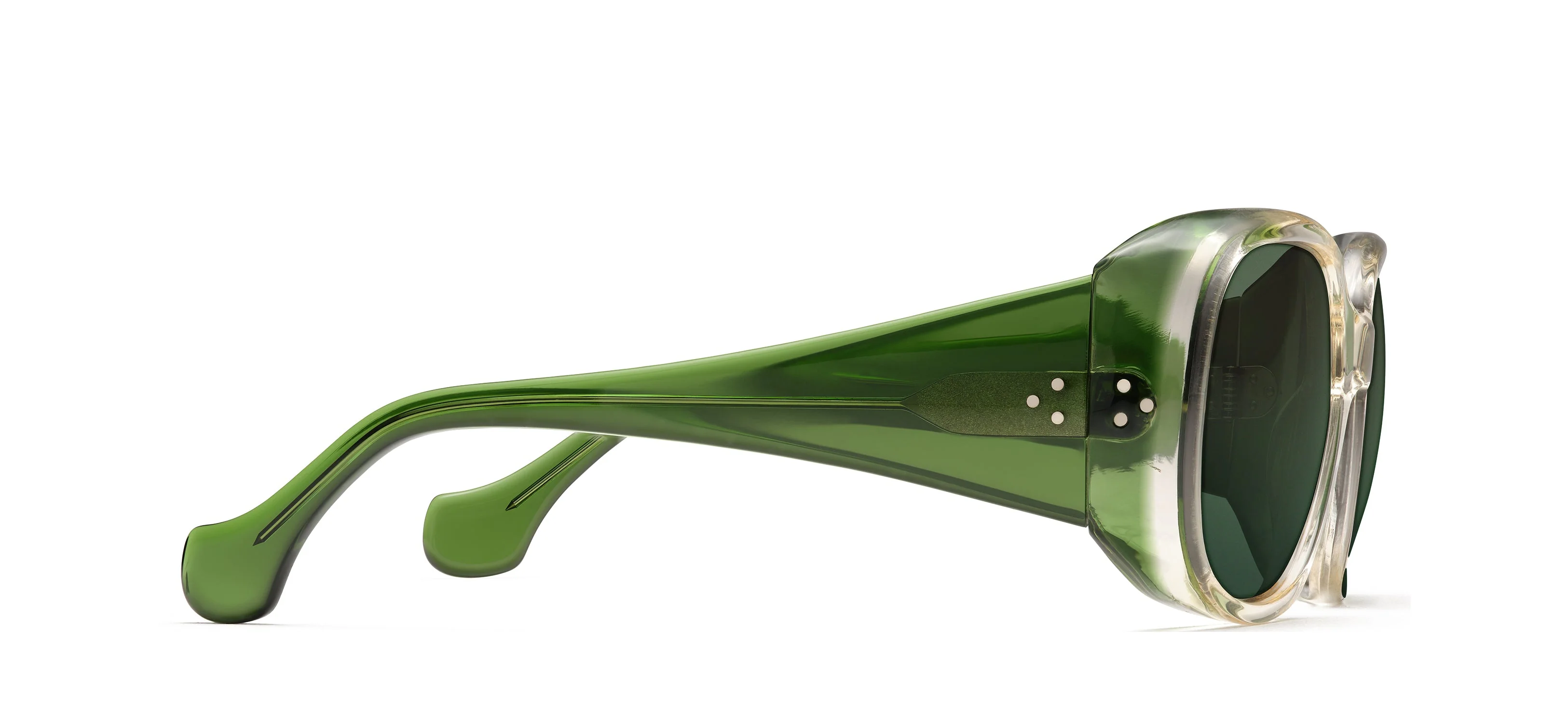 Womens | Epic Sunglasses | Champagne/Emerald - Image 2