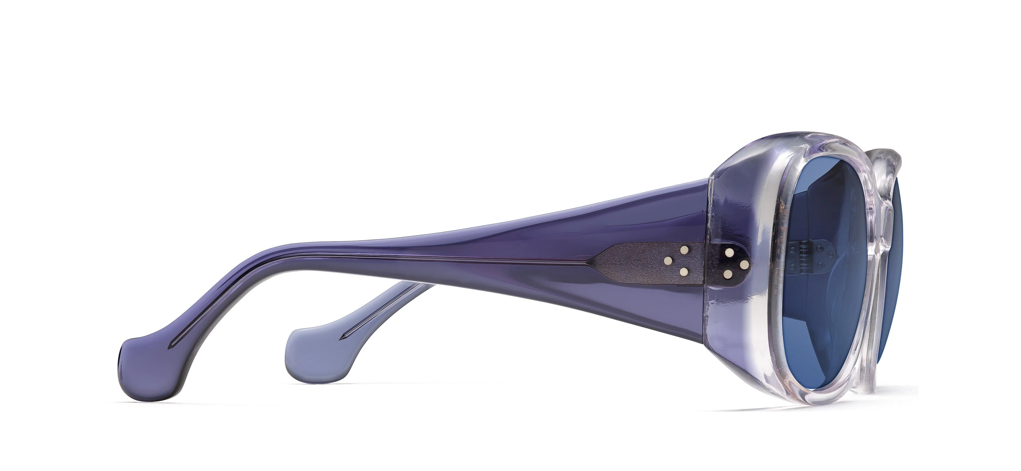Womens | Epic Sunglasses | Crystal/Sapphire - Image 2