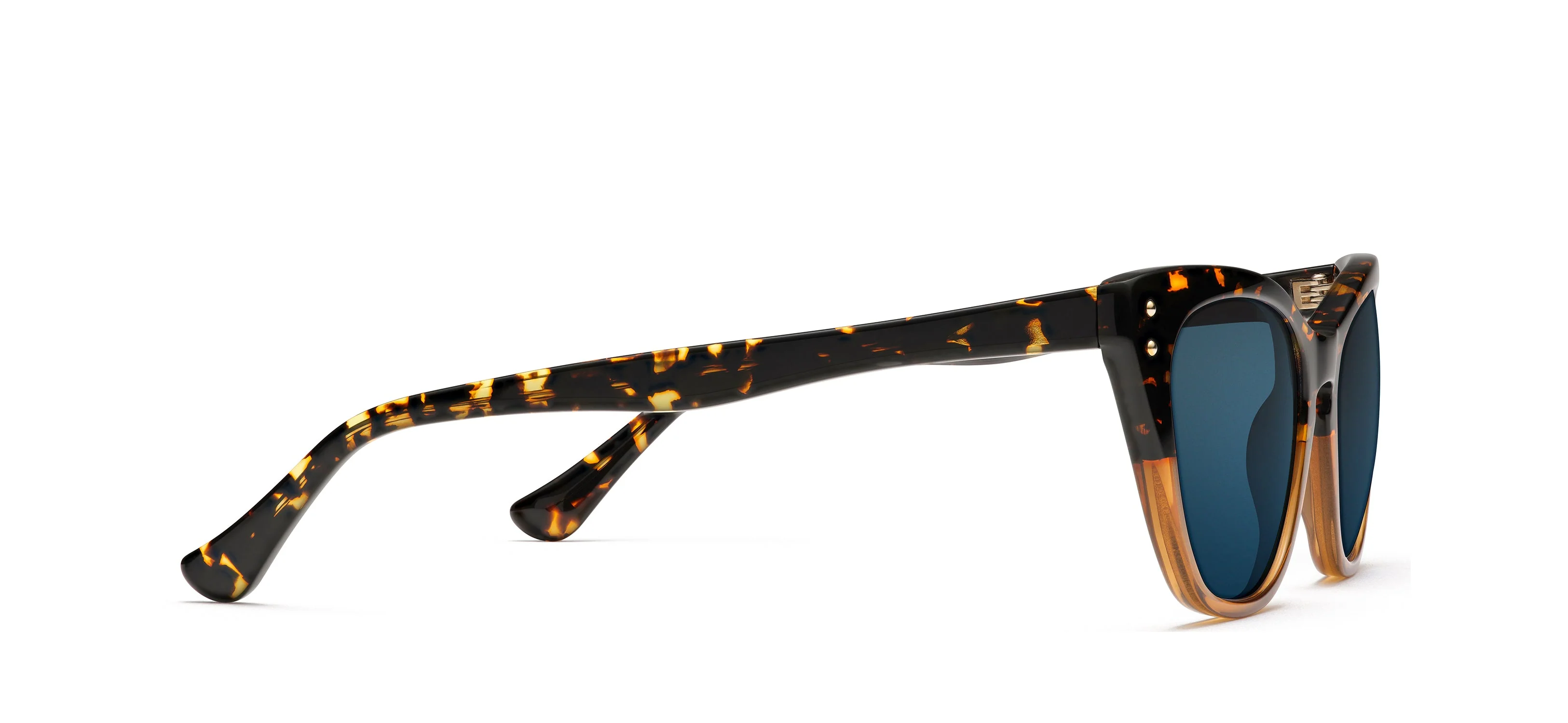 Womens | Fantasy Sunglasses | Tortoise/Cognac Fade - Image 2