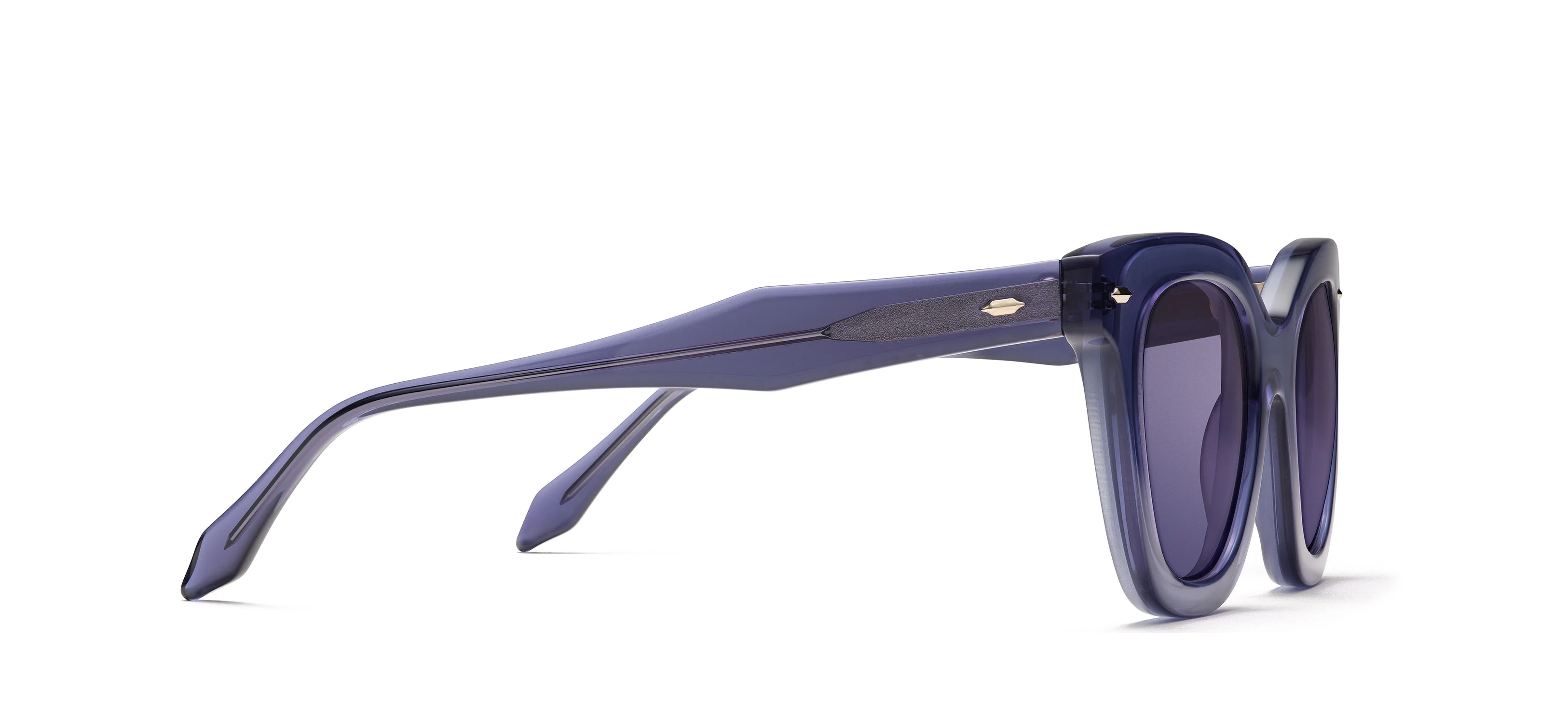 Womens | MA Piece Sunglasses 9 | Blue - Image 2