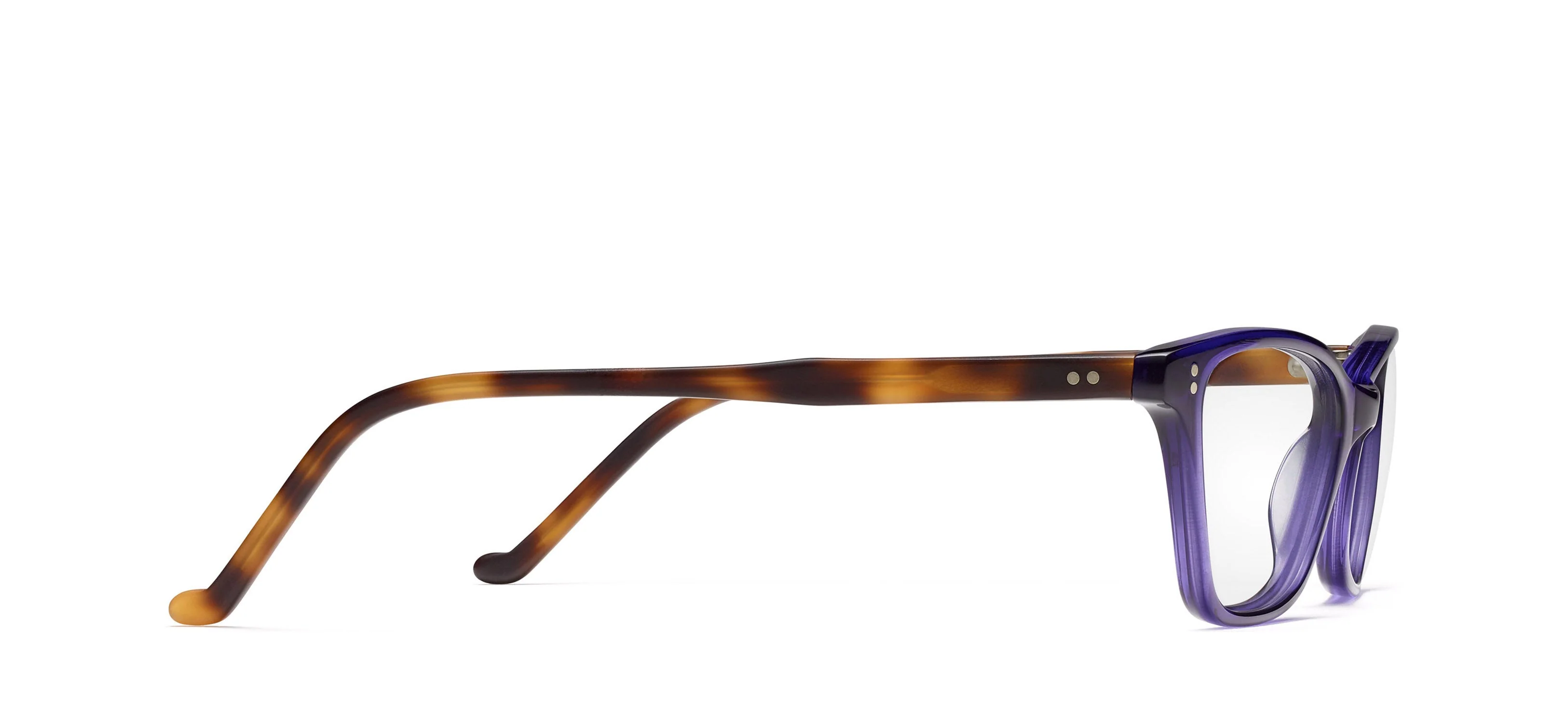 Womens | Mila Optical Glasses | Purple/Tortoise - Image 2