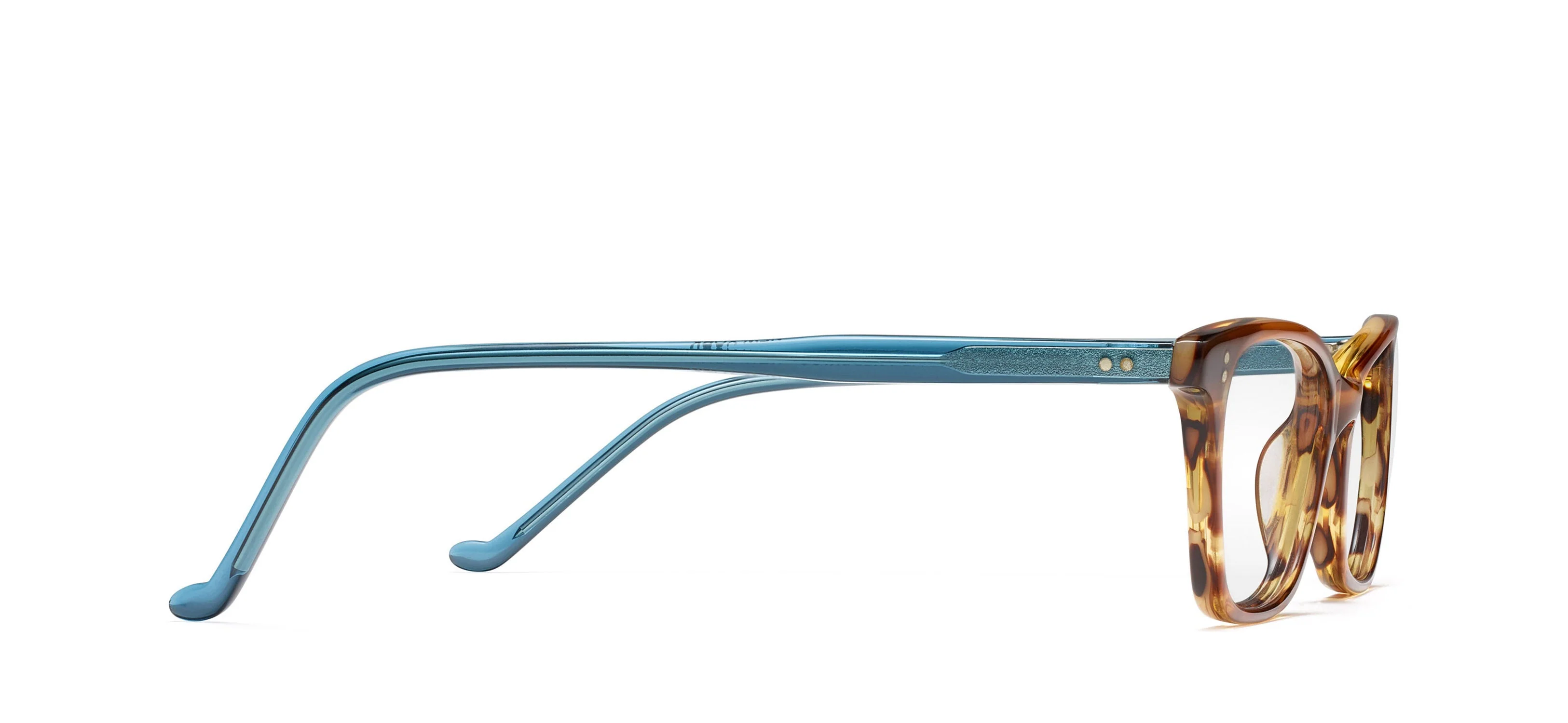 Womens | Mila Optical Glasses | Tortoise/Sky - Image 2