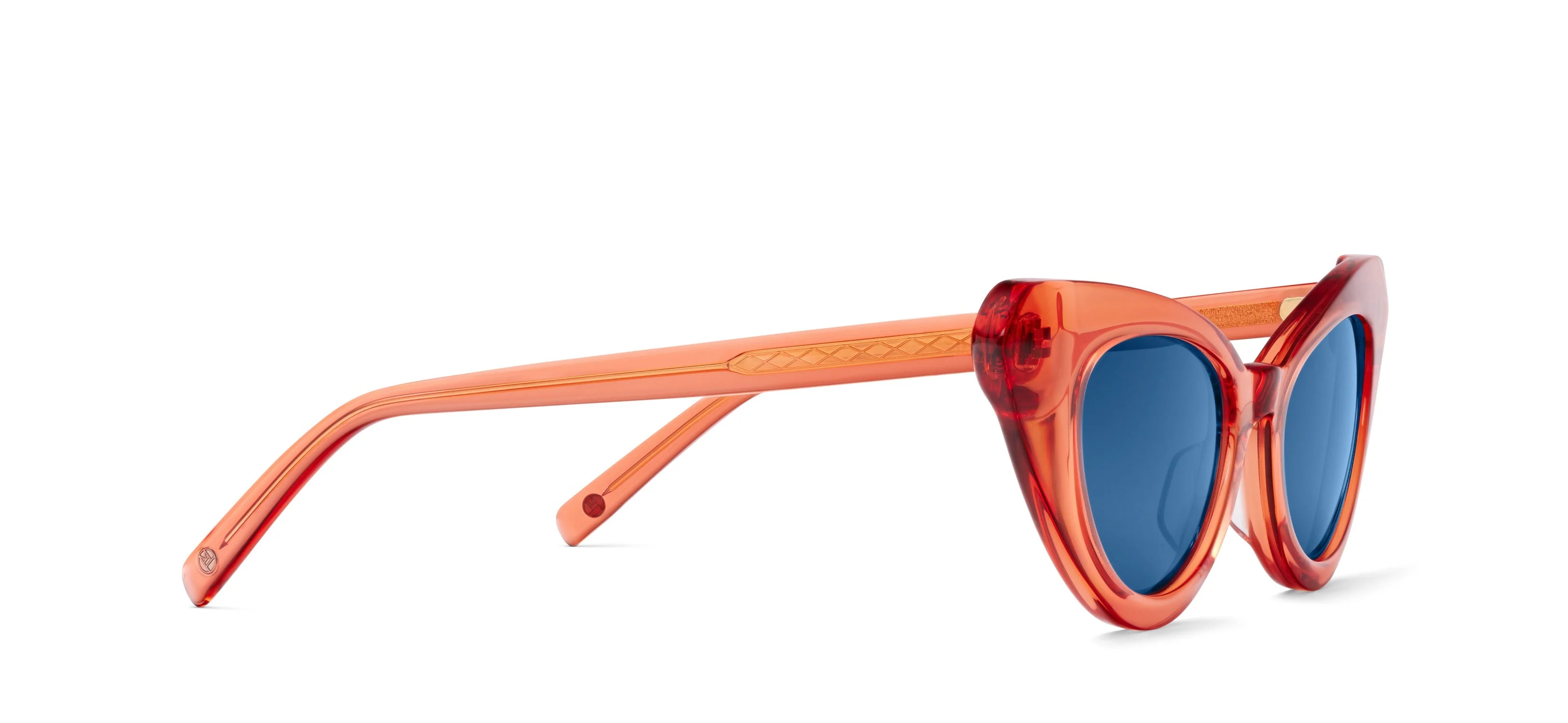 Womens | Princess Sunglasses | Coral - Image 2