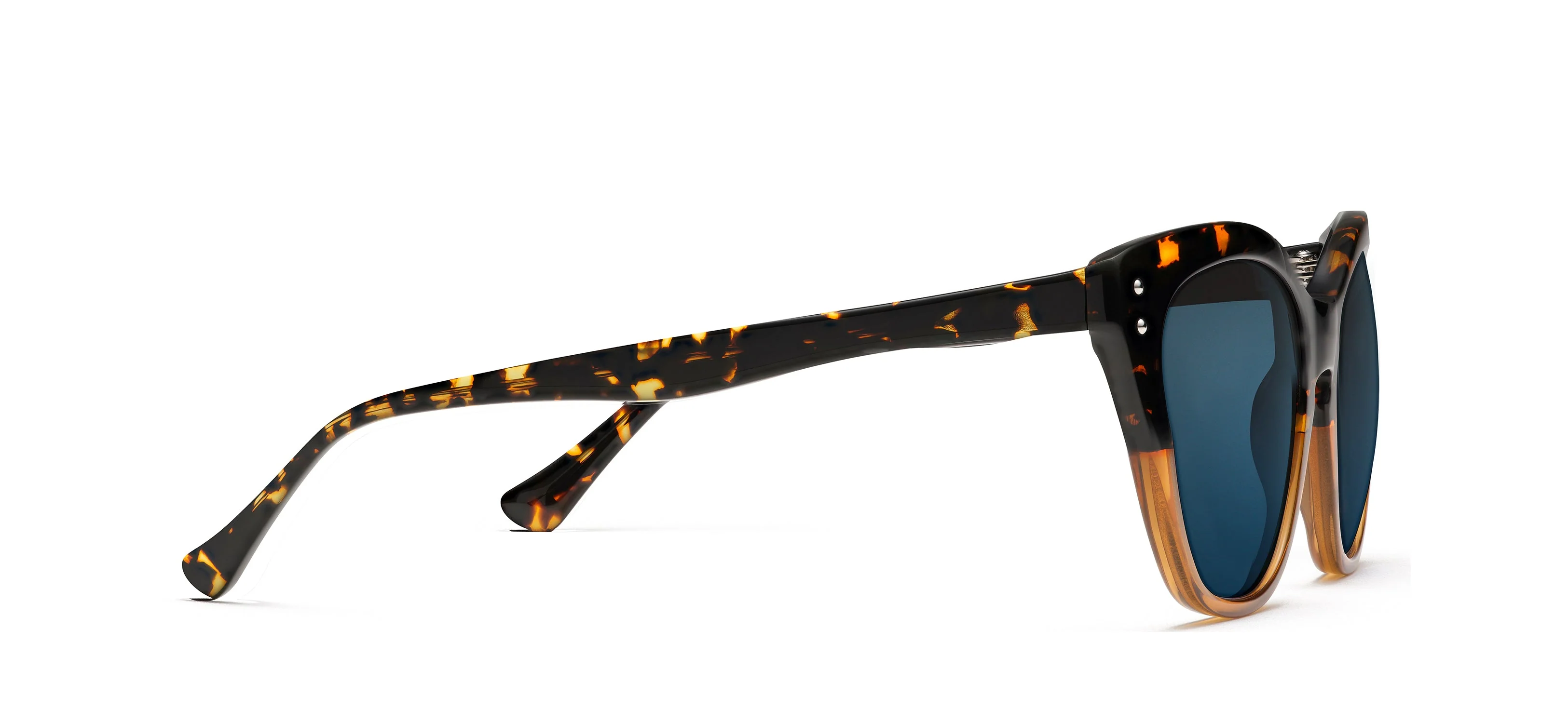 Womens | Tapestry Sunglasses | Tortoise/Cognac Fade - Image 2
