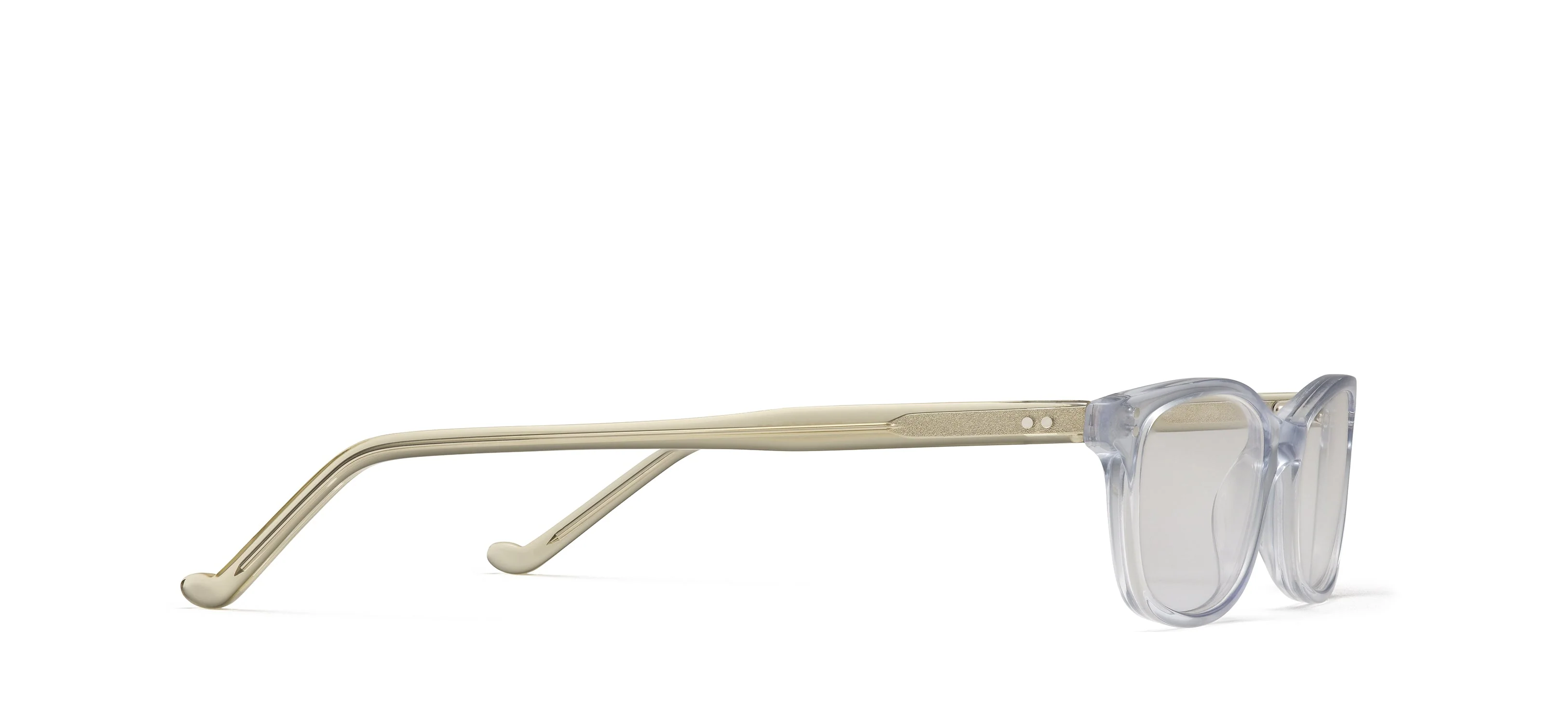 Womens | Uma Optical Glasses | Light Blue/Amber - Image 2