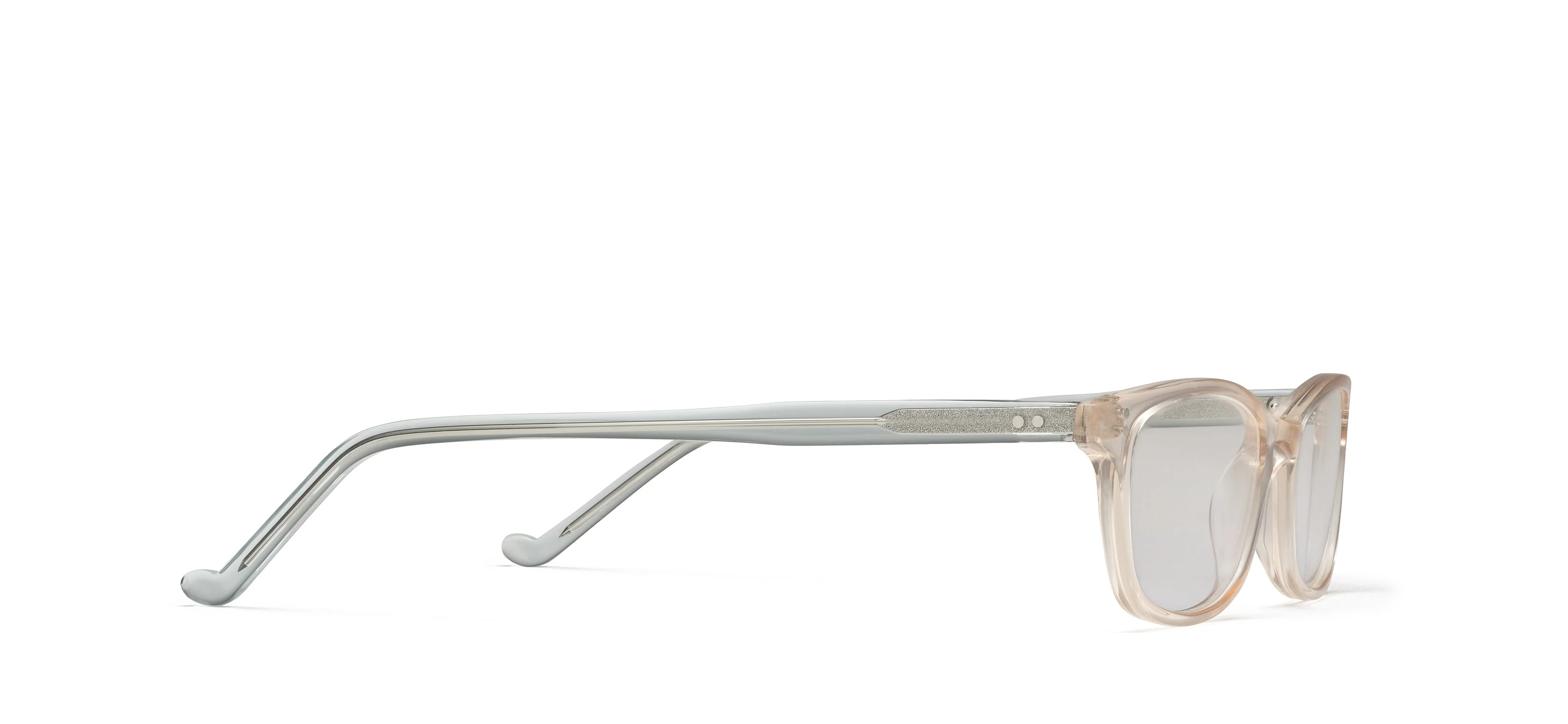 Womens | Uma Optical Glasses | Peach/Mint - Image 2