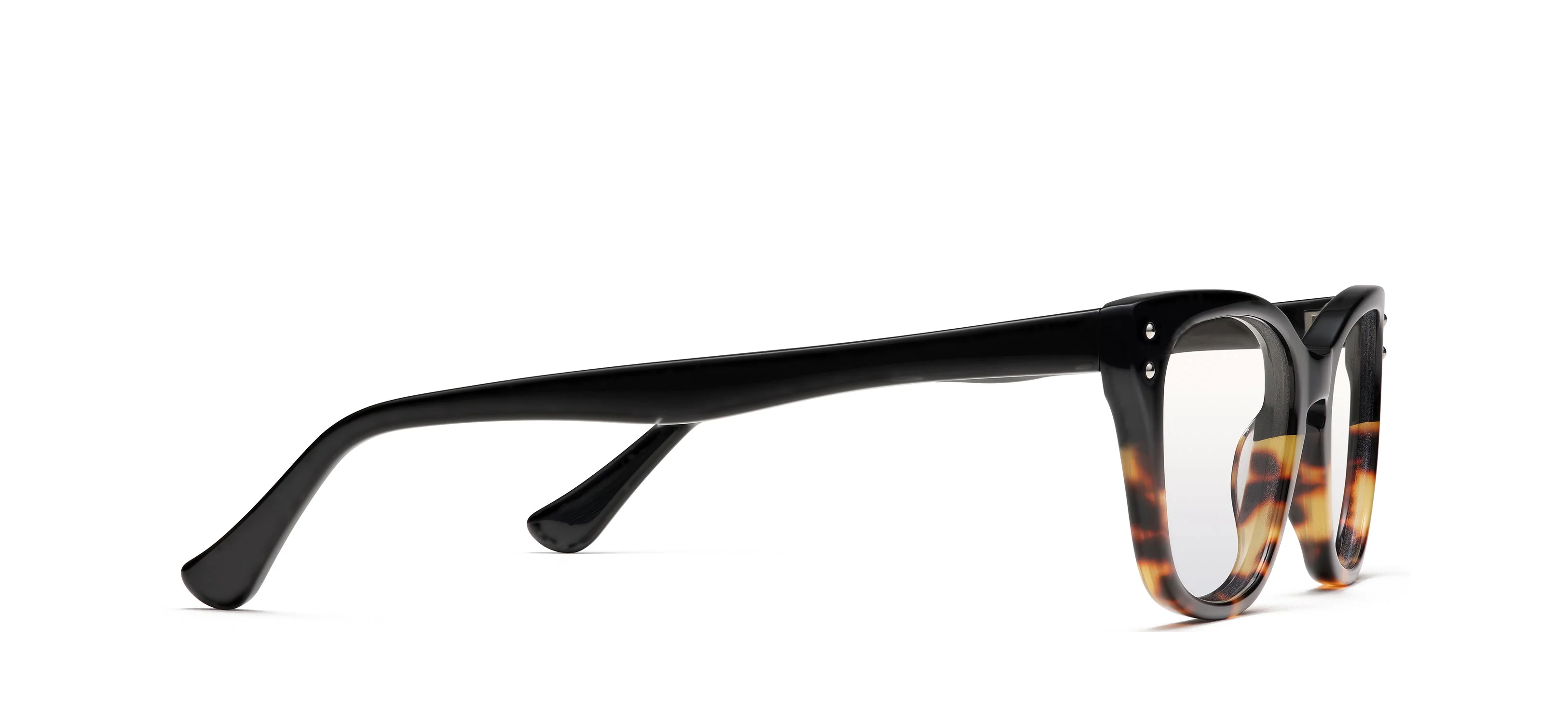 Womens | Writer Optical Glasses | Black/Tortoise Fade - Image 2
