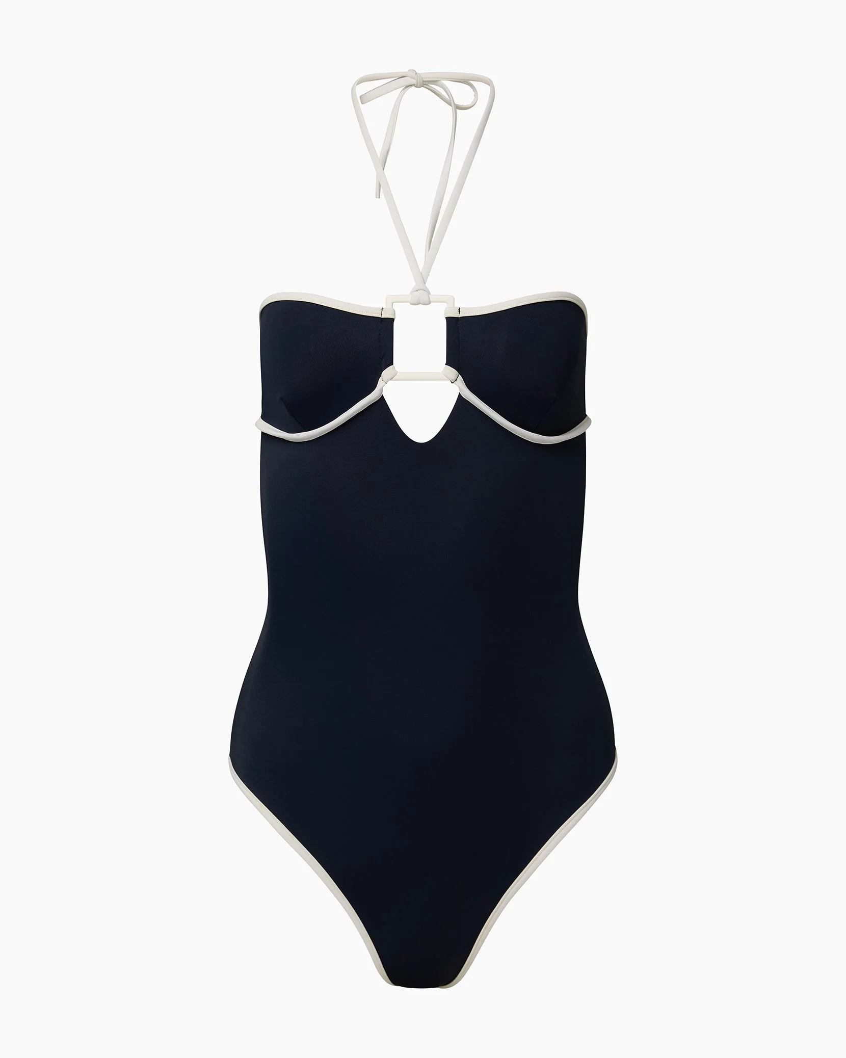 Womens | Palermo One Piece | Deep Navy/White - Image 2