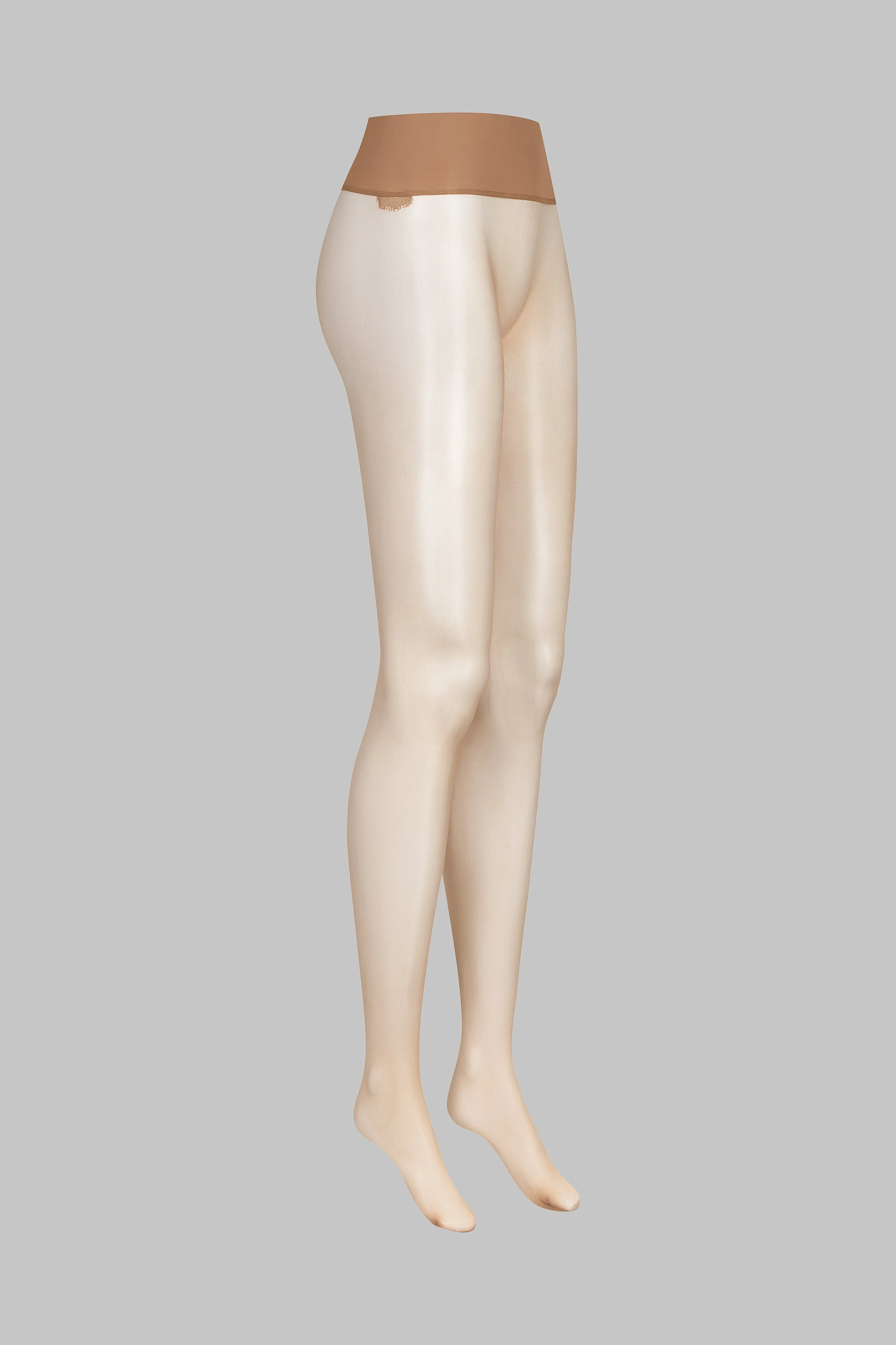 Signature Back Seam Seamless Tights - 20D - Medium Nude - Les Coquetteries | Naked - Image 5