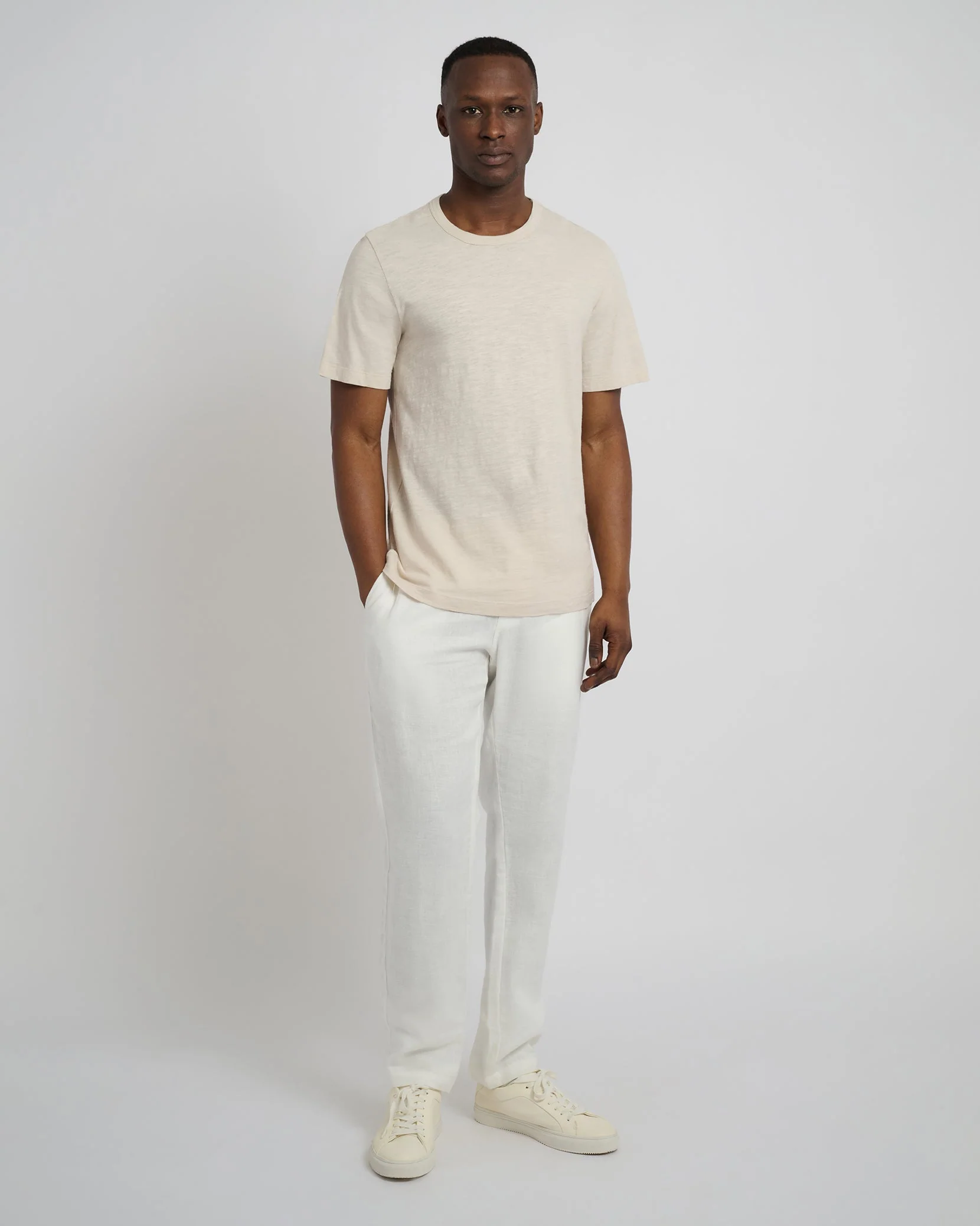 Mens | Slub Tee | Oat - Image 3
