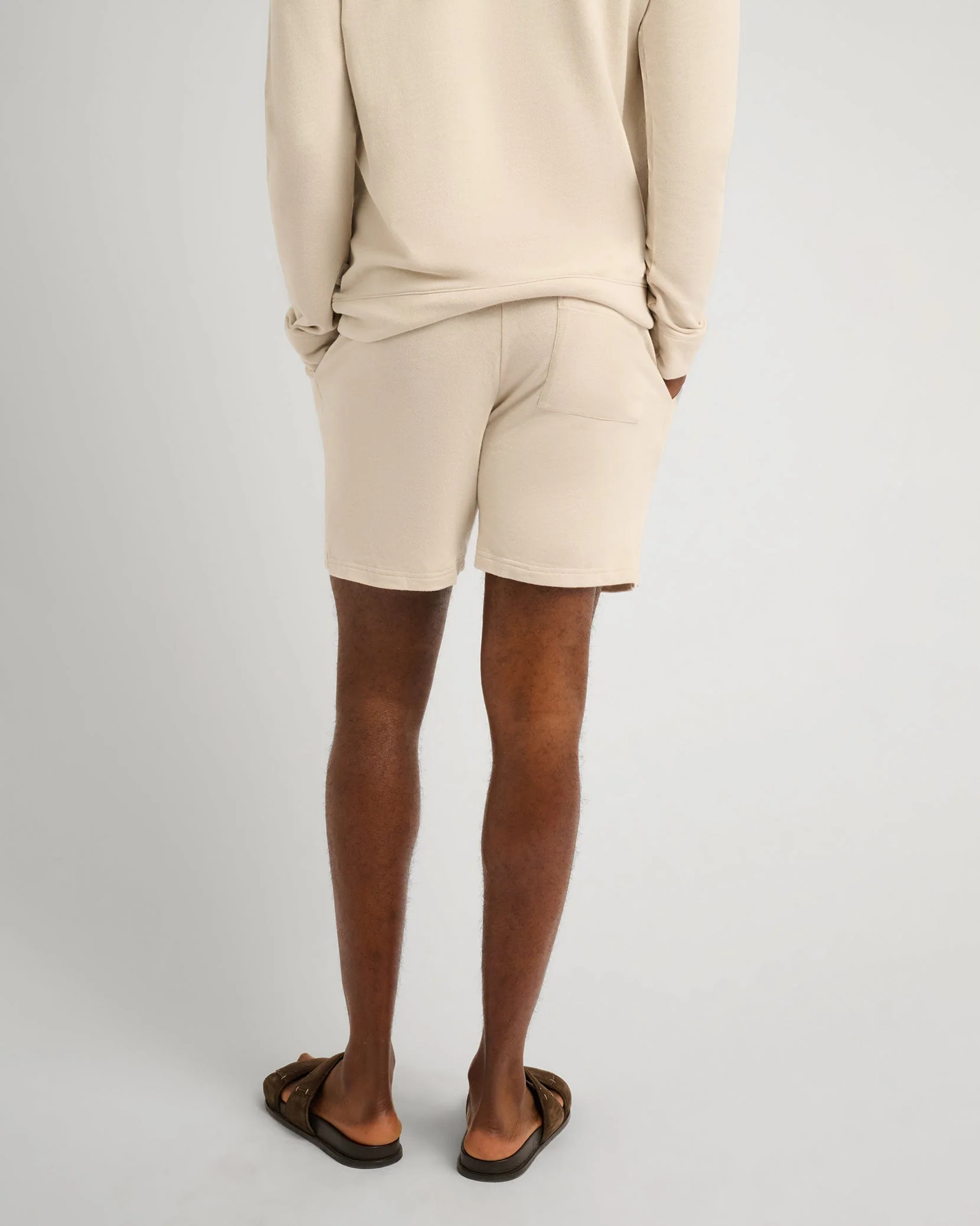 Mens | Slub Terry 6" Short | Stone - Image 4