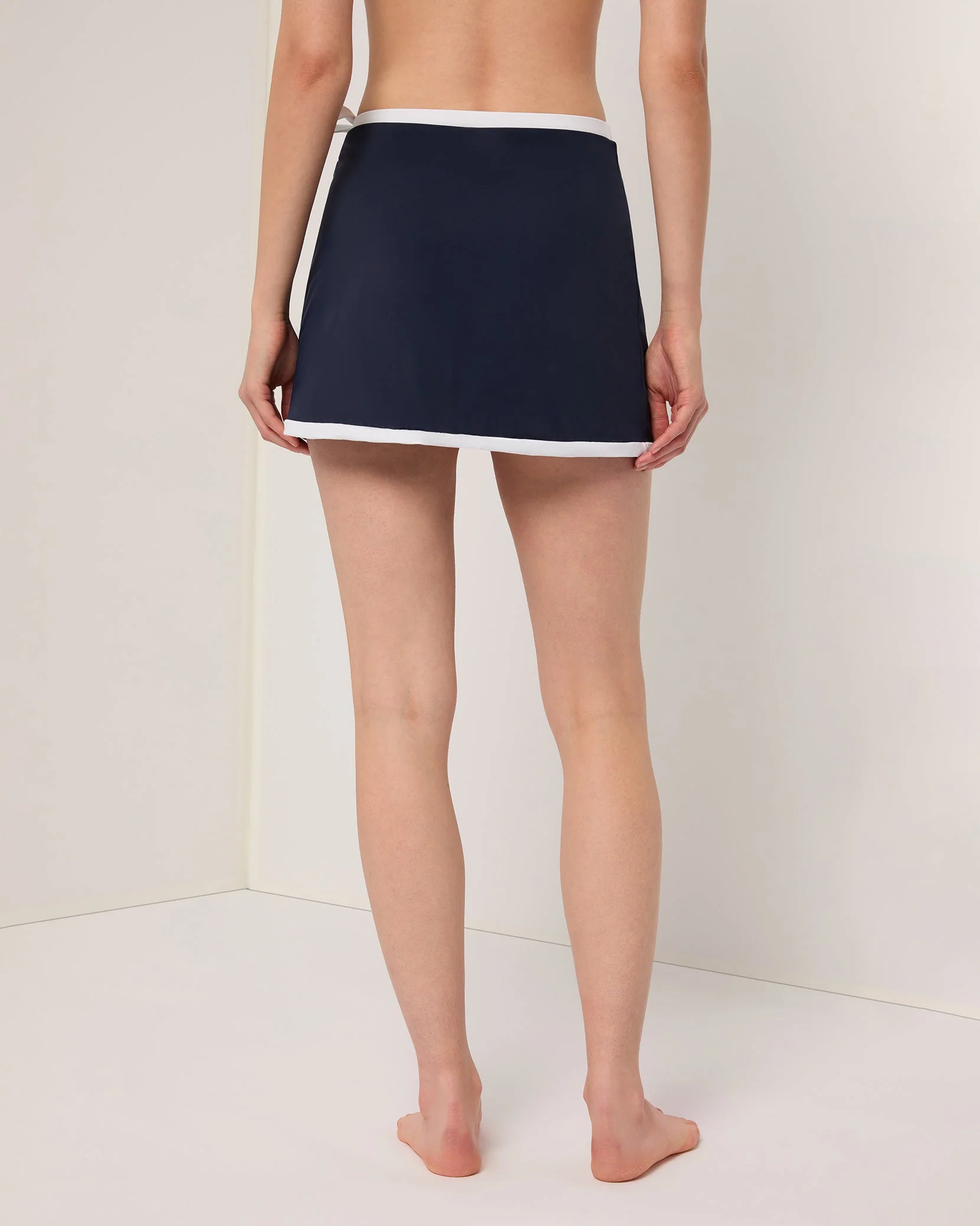 Womens | Stella Skirt | Deep Navy/White - Image 5