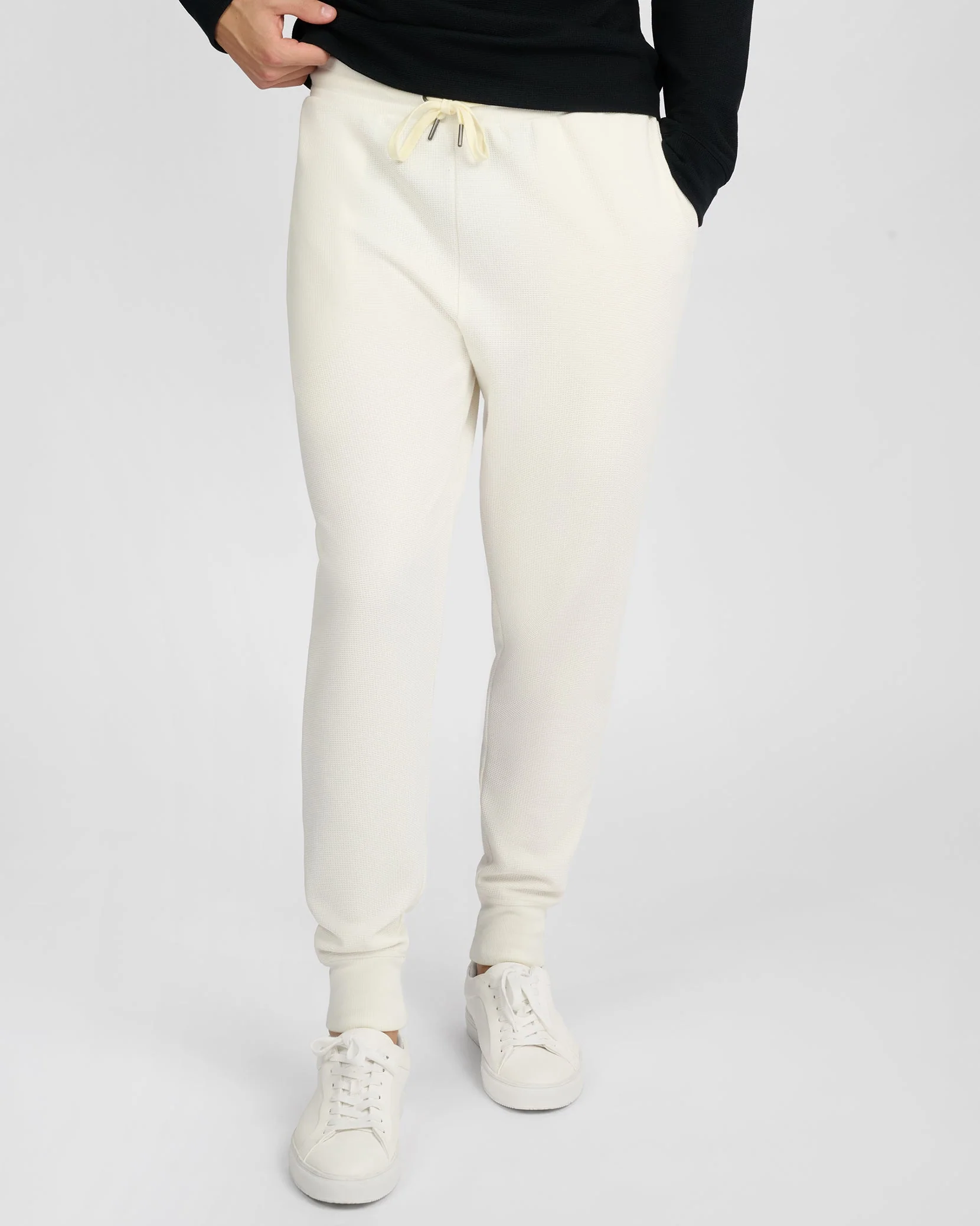 Mens | Waffle Jogger | Egret - Image 2