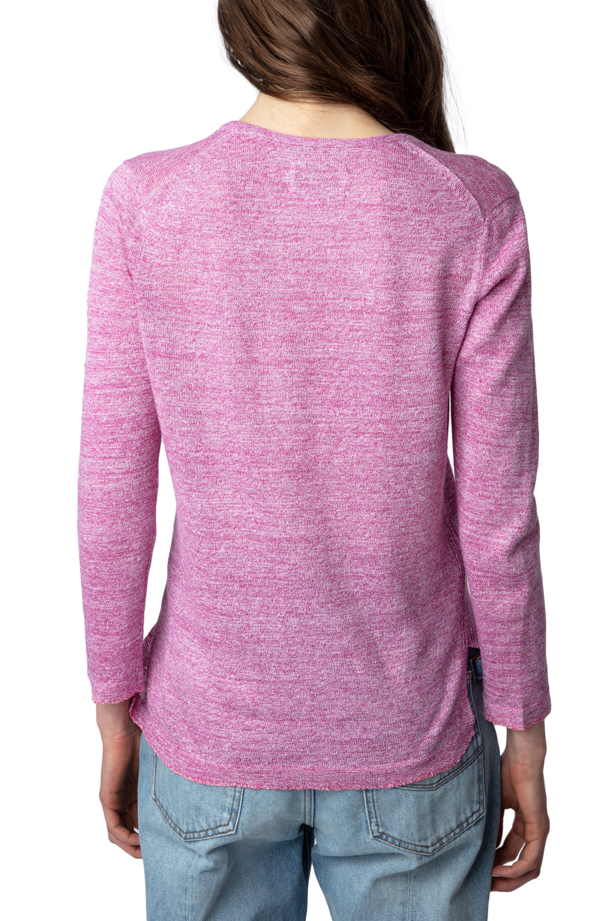 Amber LI Sweater | Rose - Image 4