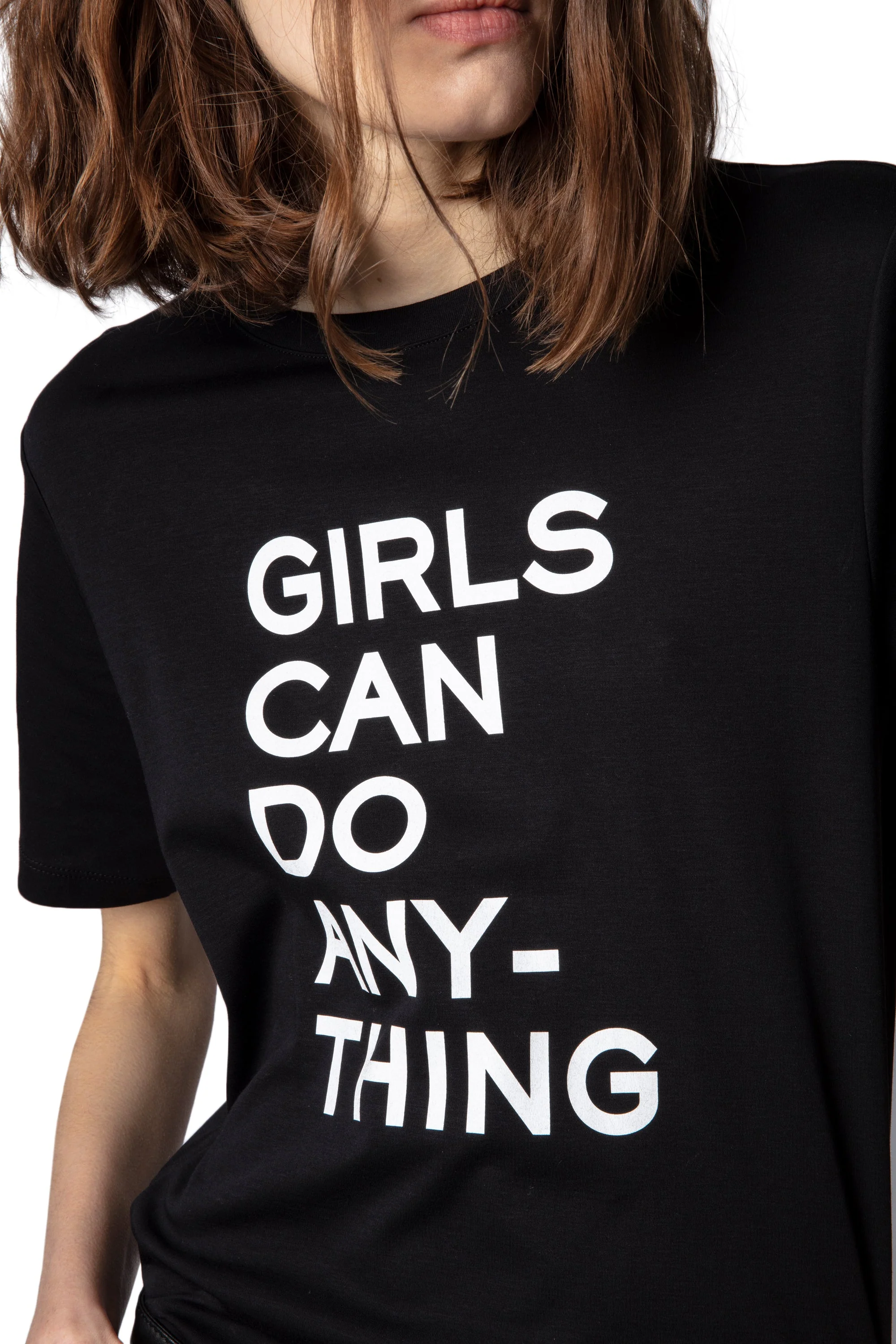 Bella Perm T-Shirt | Black - Image 3