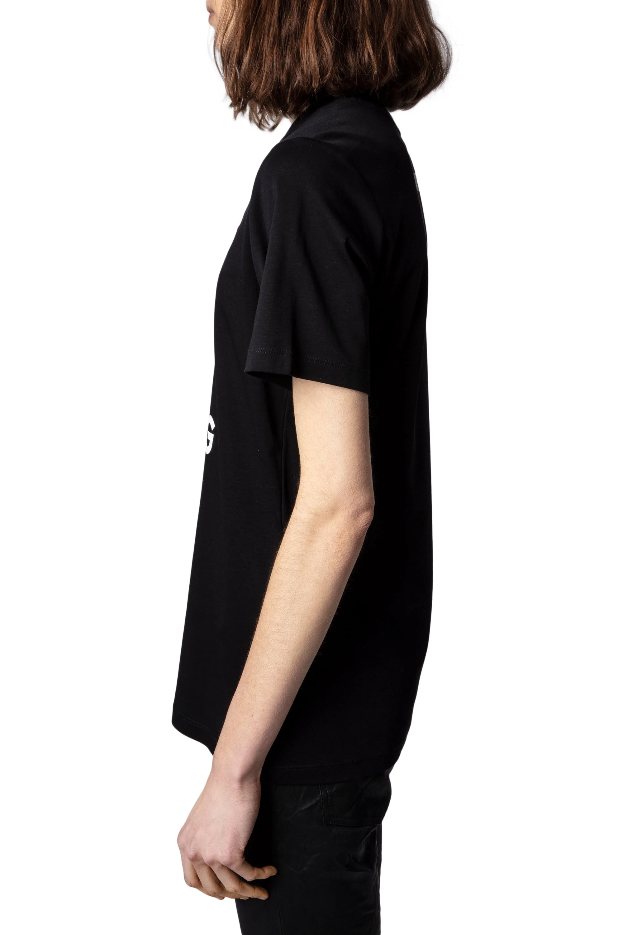 Bella Perm T-Shirt | Black - Image 4
