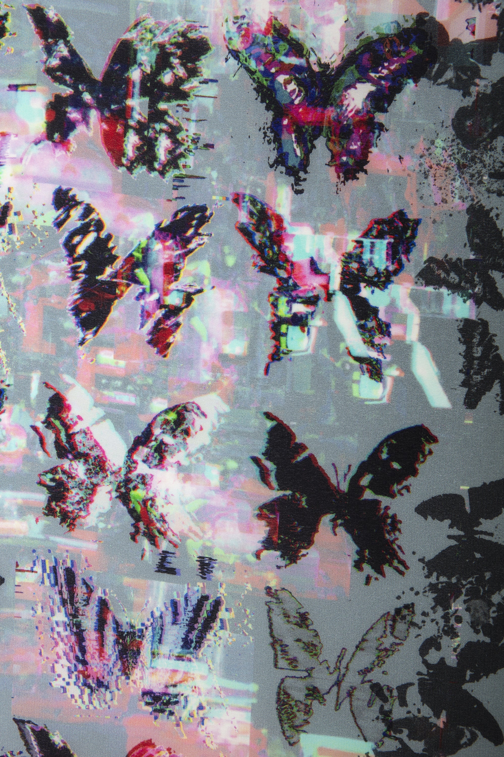Blondie 85 Butterfly Neon Scarf | Breeze - Image 2