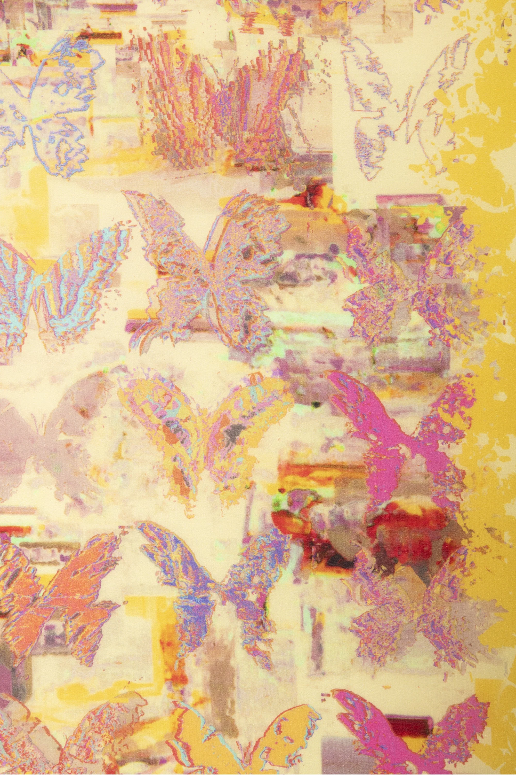 Blondie 85 Butterfly Neon Scarf | Shea - Image 2