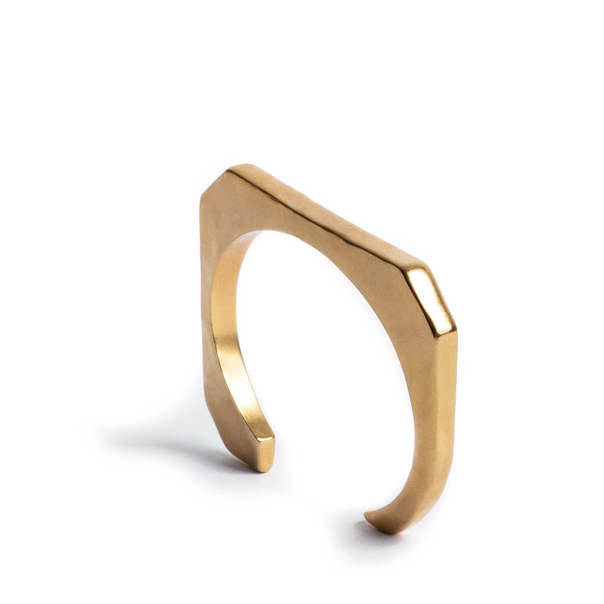 Cecilia Bangle | Old Gold - Image 3