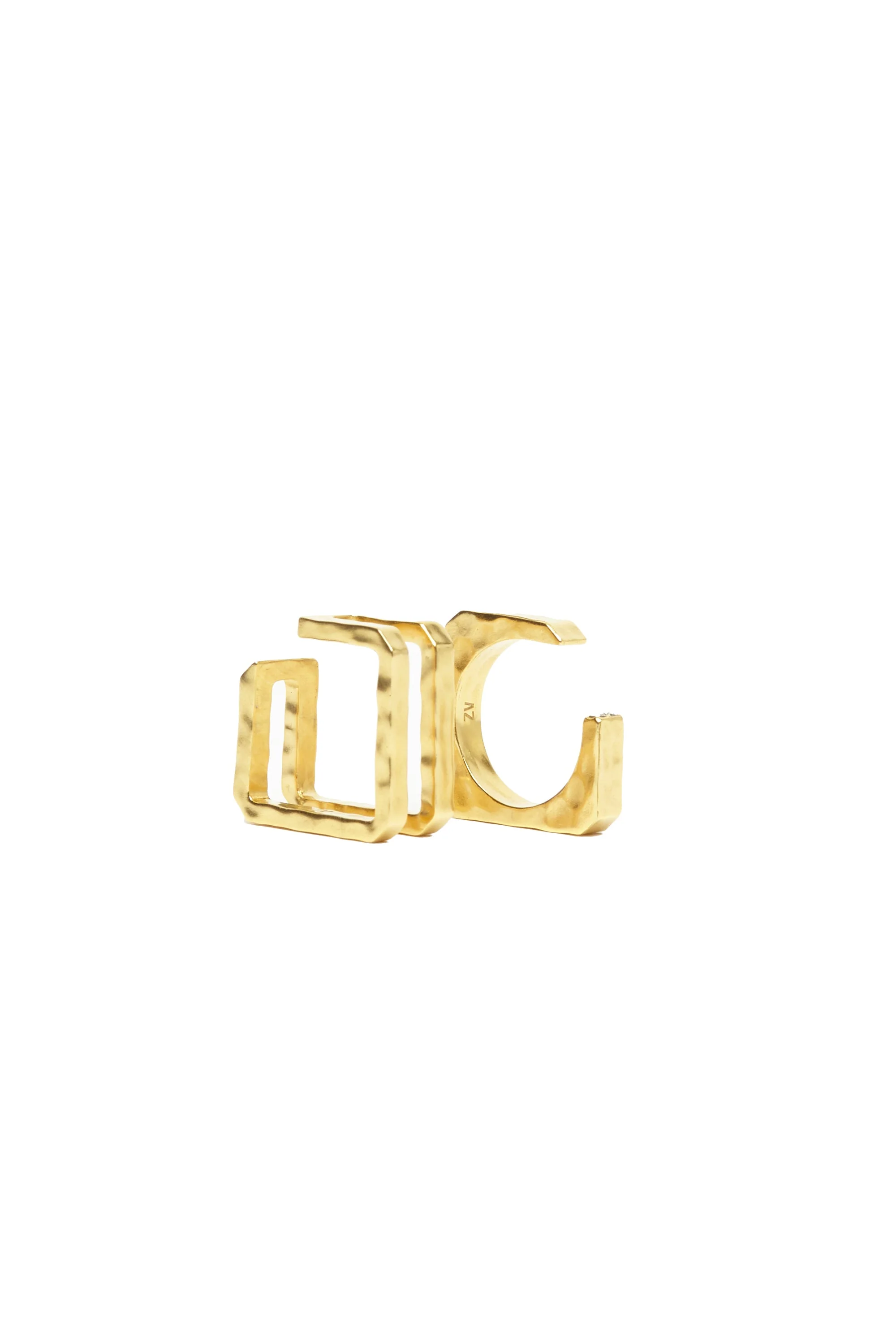 Cecilia Ring Set | Old Gold - Image 2