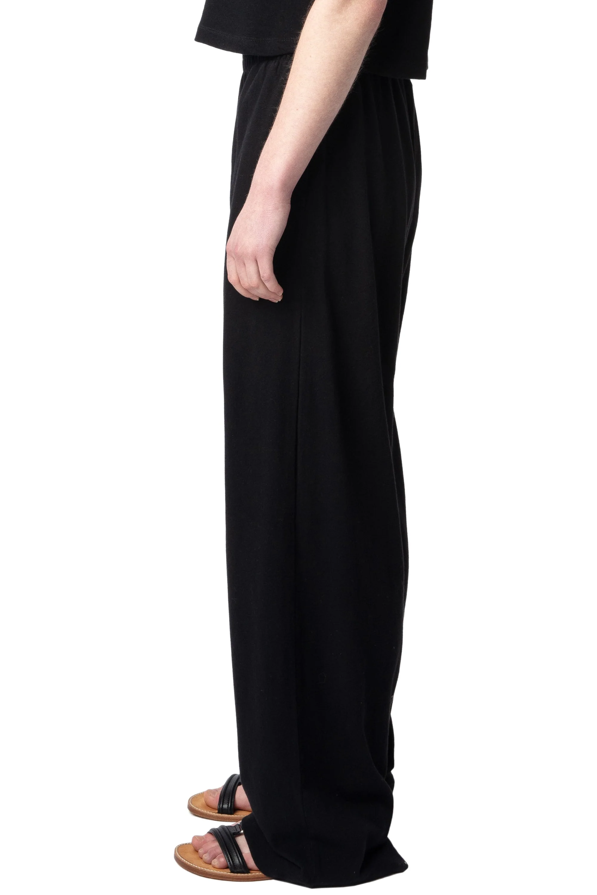 Clem Lin Lave Wings Sweatpants | Black - Image 2