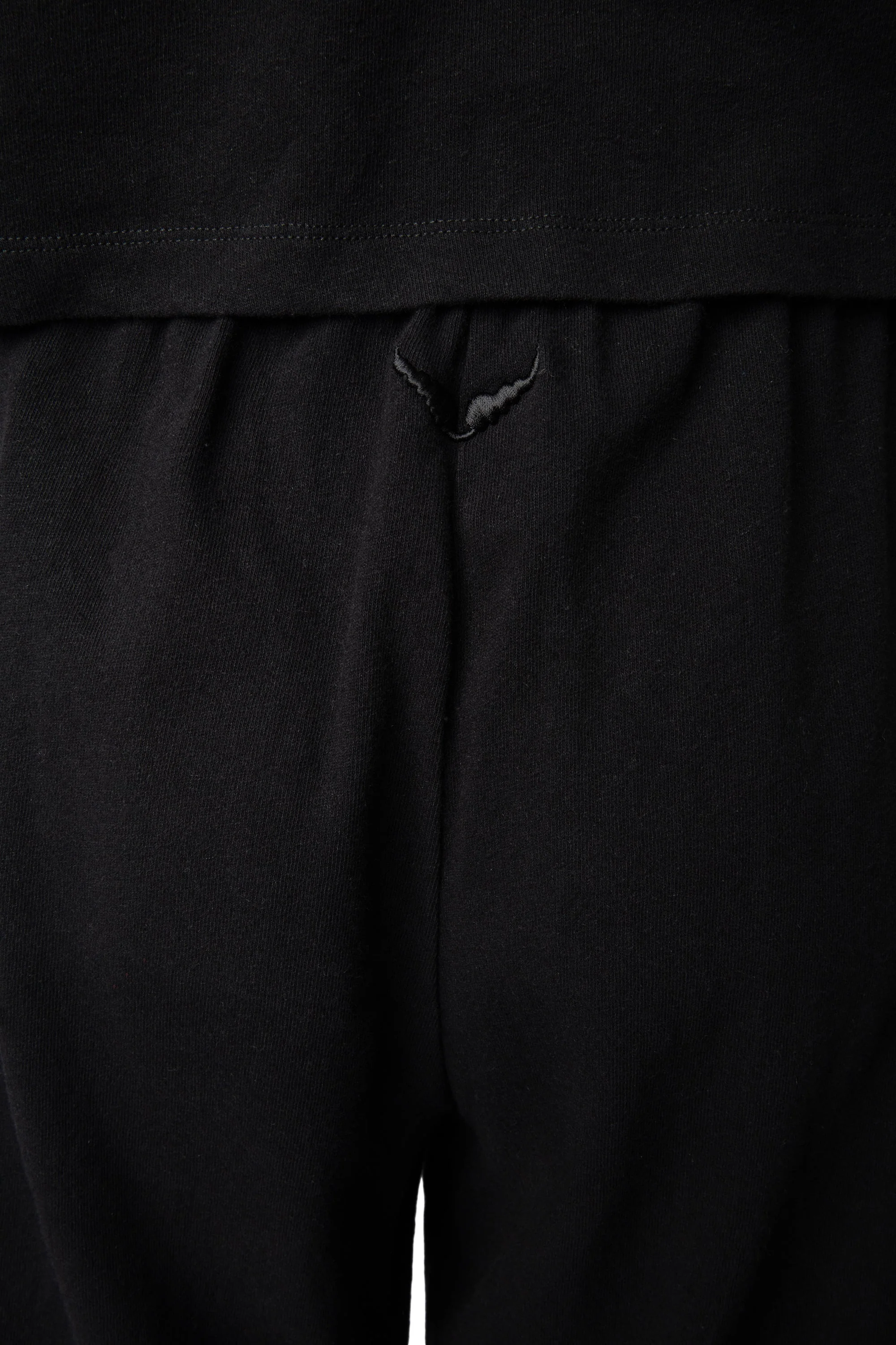 Clem Lin Lave Wings Sweatpants | Black - Image 3
