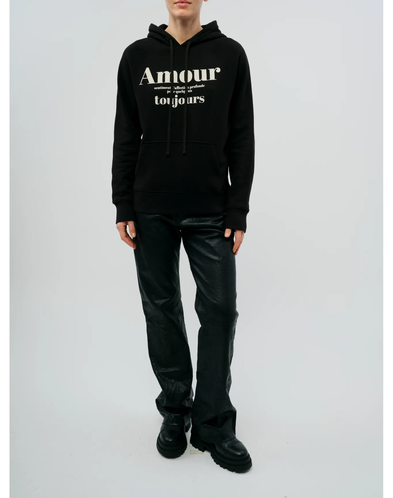 Clipper Mo Amour TJS Flock Sweatshirt | Black - Image 2