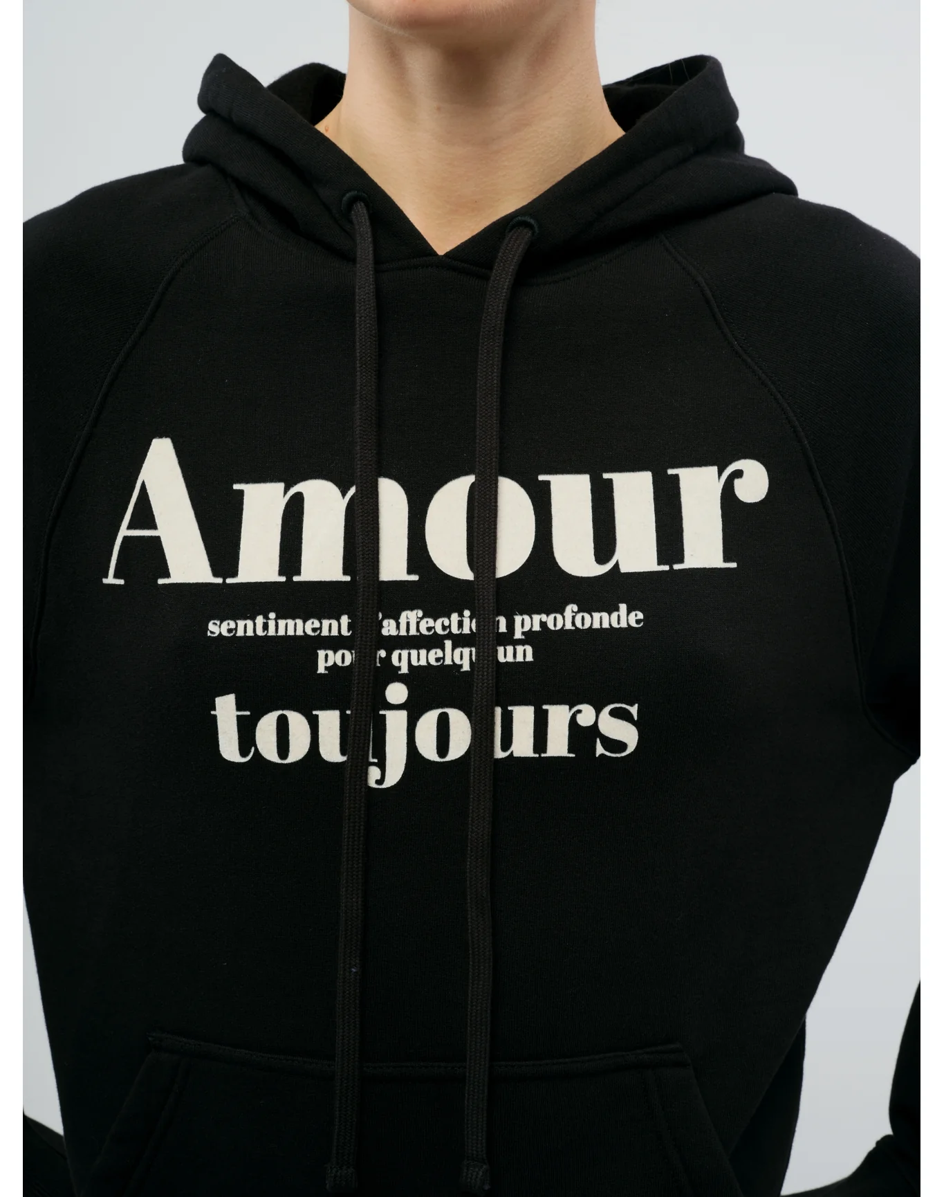 Clipper Mo Amour TJS Flock Sweatshirt | Black - Image 3