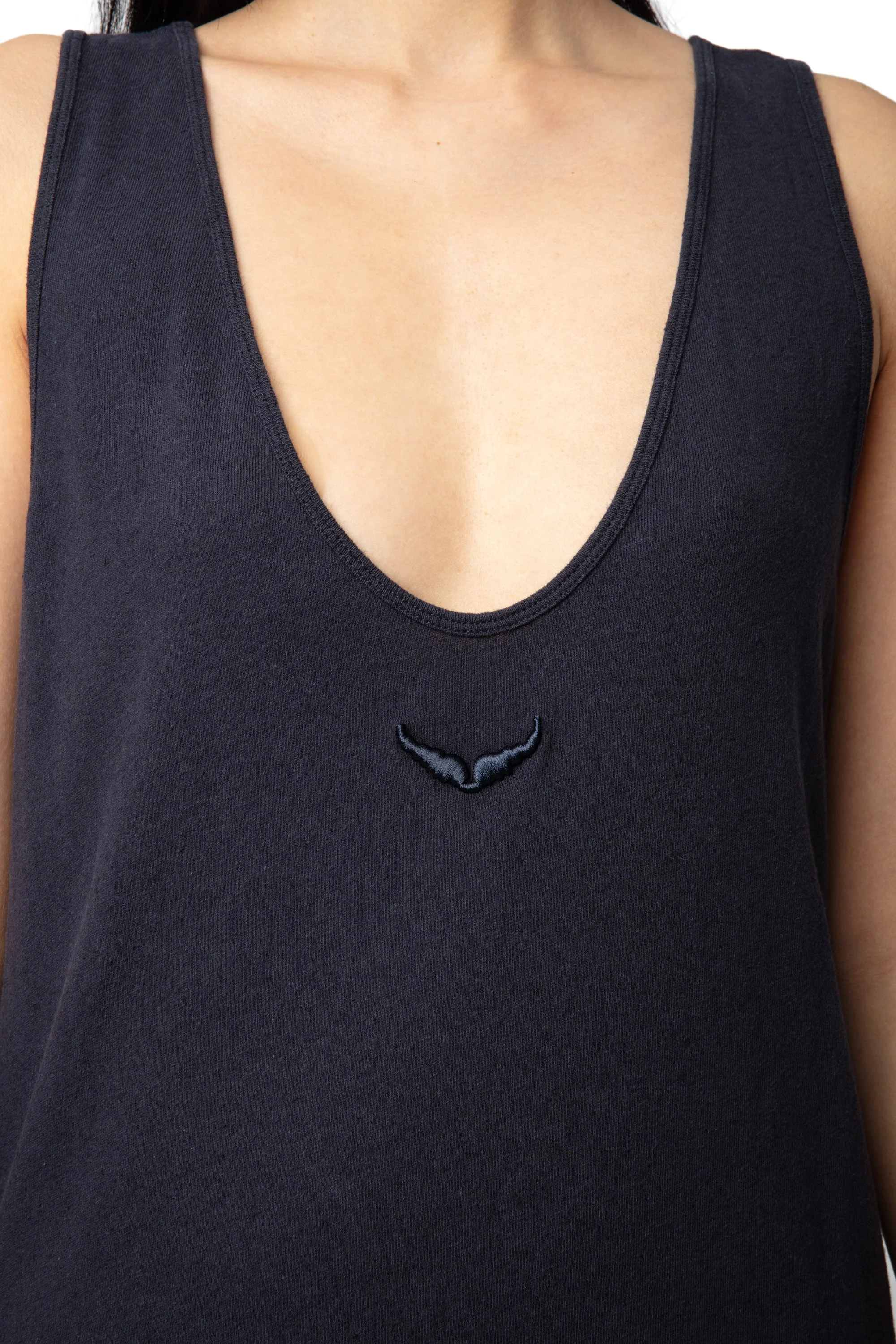 Deva Lin Lave Wings Dress | Ink - Image 3