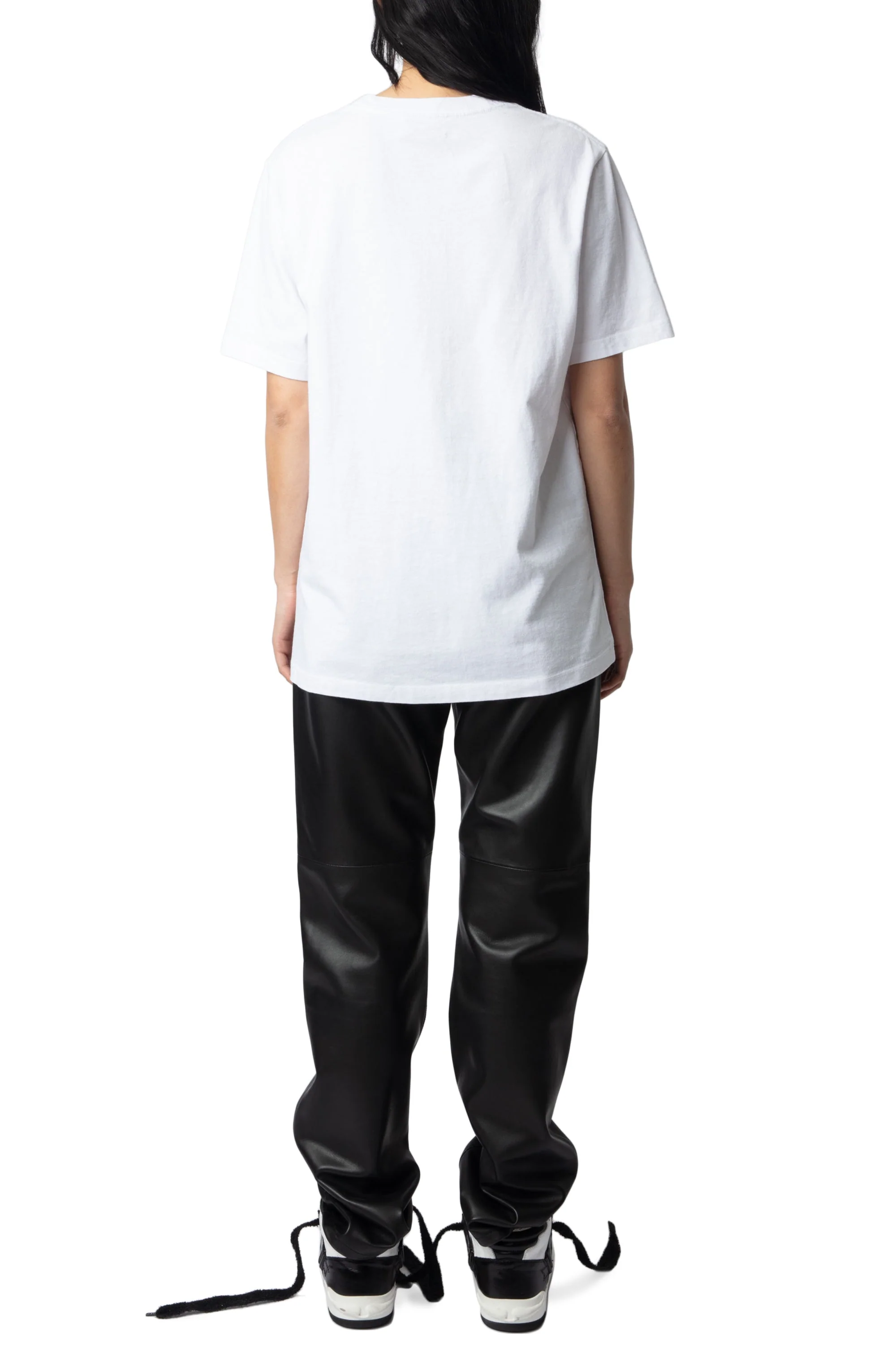 Edwin BC Happy Mouse Strass T-Shirt | White - Image 5