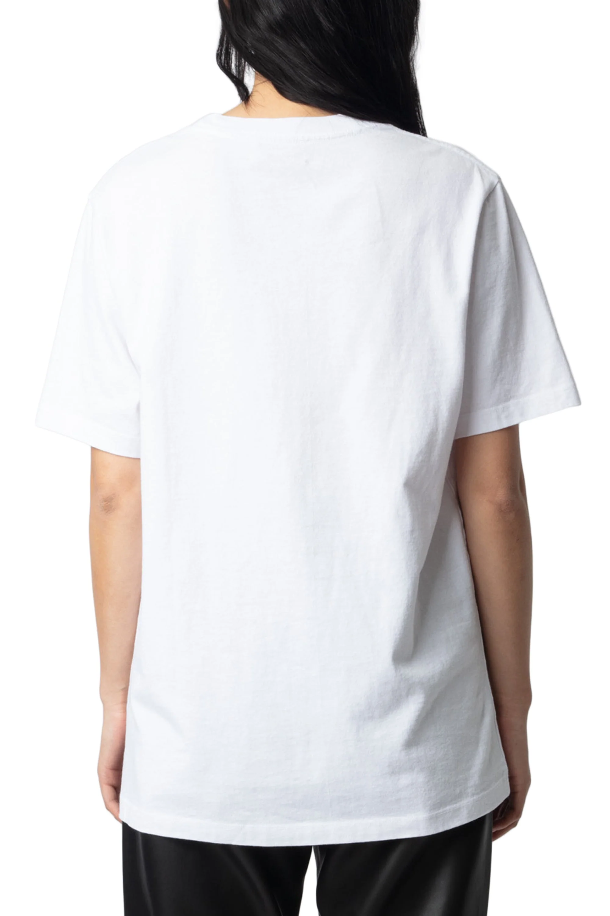 Edwin BC Happy Mouse Strass T-Shirt | White - Image 6