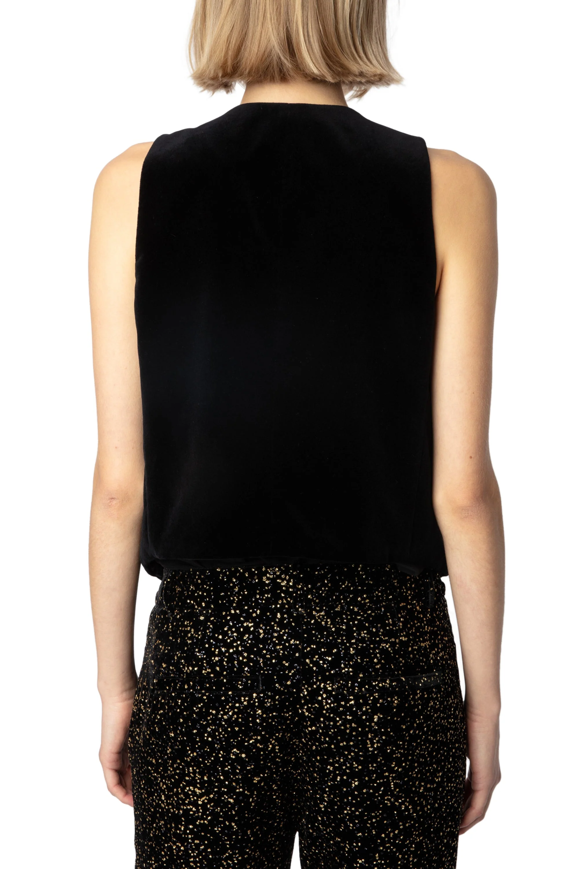 Emaux Velvet Blazer | Black - Image 7